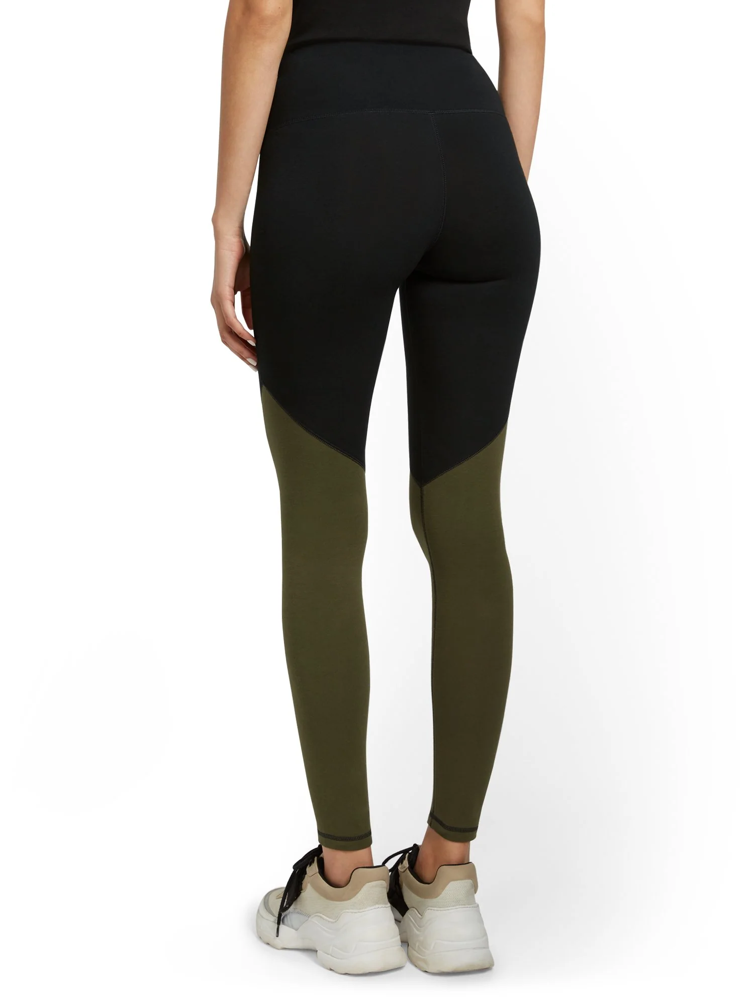 High-Waisted Colorblock Pocket Legging - Image 3