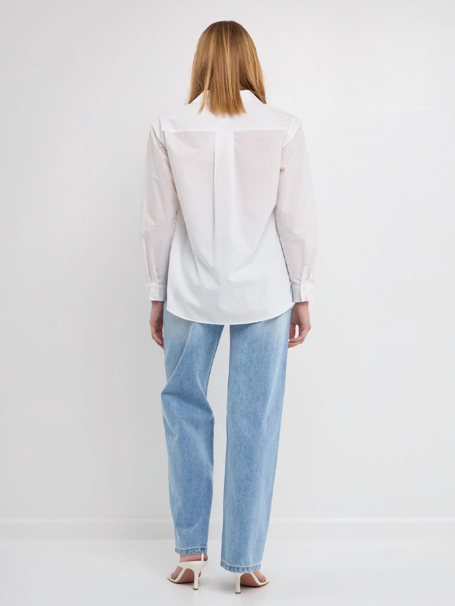 High-Waisted Denim Pant - Grey Lab - Image 6