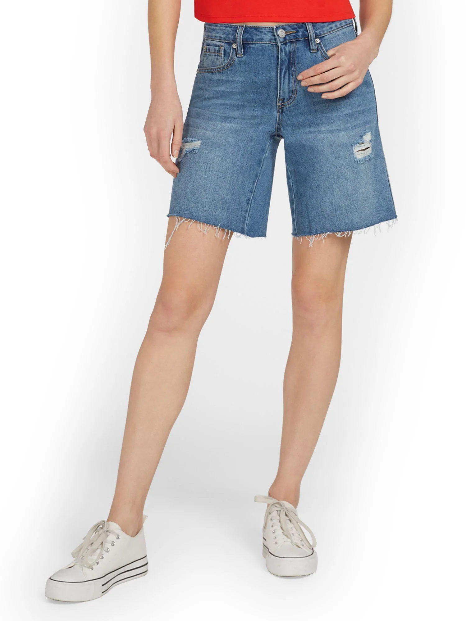 High-Waisted Dream Boyfriend 9-Inch Short - Image 2