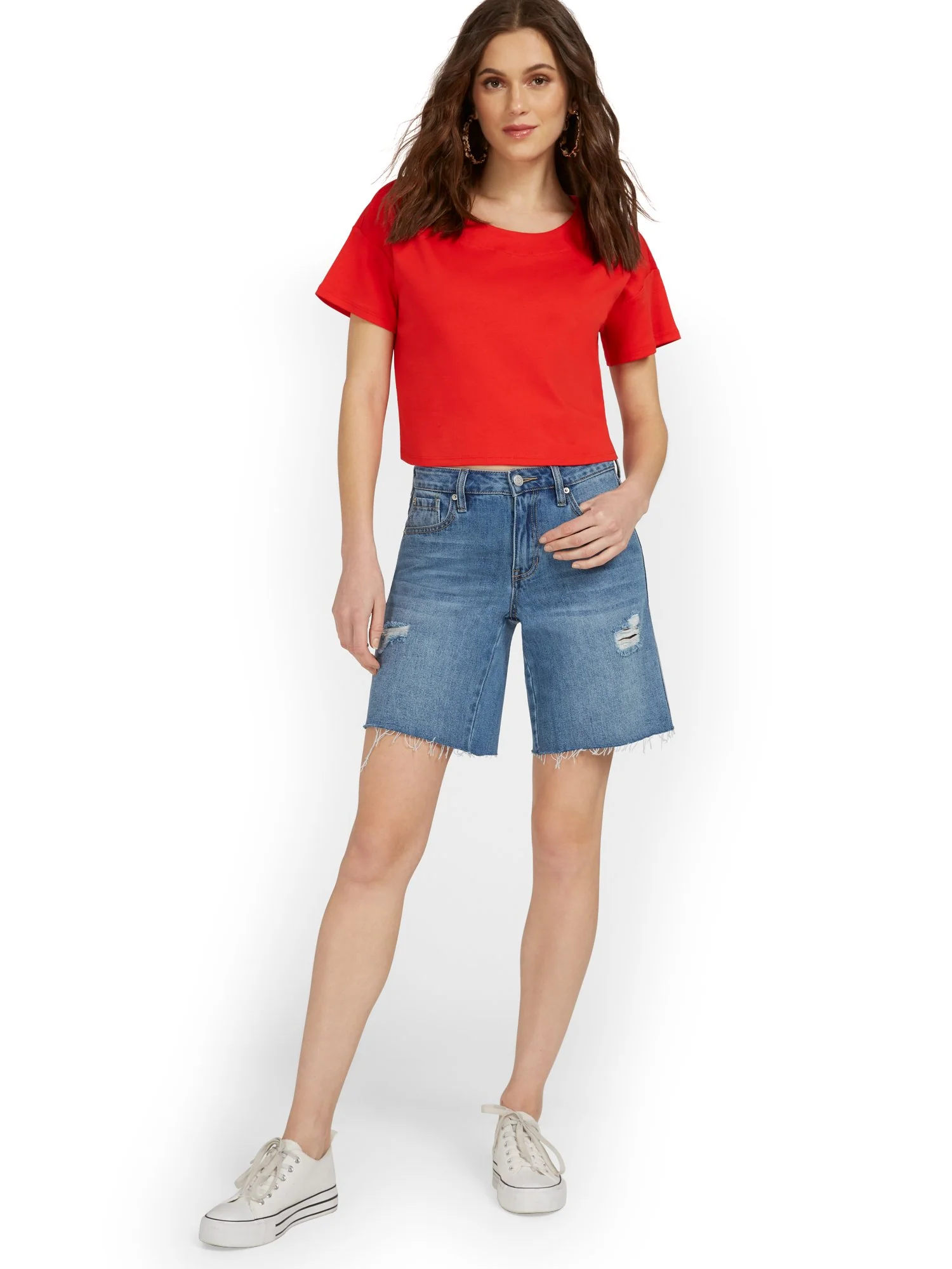 High-Waisted Dream Boyfriend 9-Inch Short - Image 4