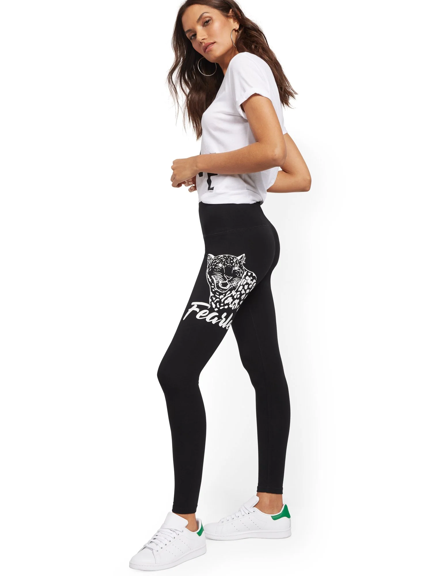 High-Waisted 'Fearless' Pocket Legging - Image 6