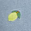 High-Waisted Lemon-Print Denim 9-Inch Short - Image 6