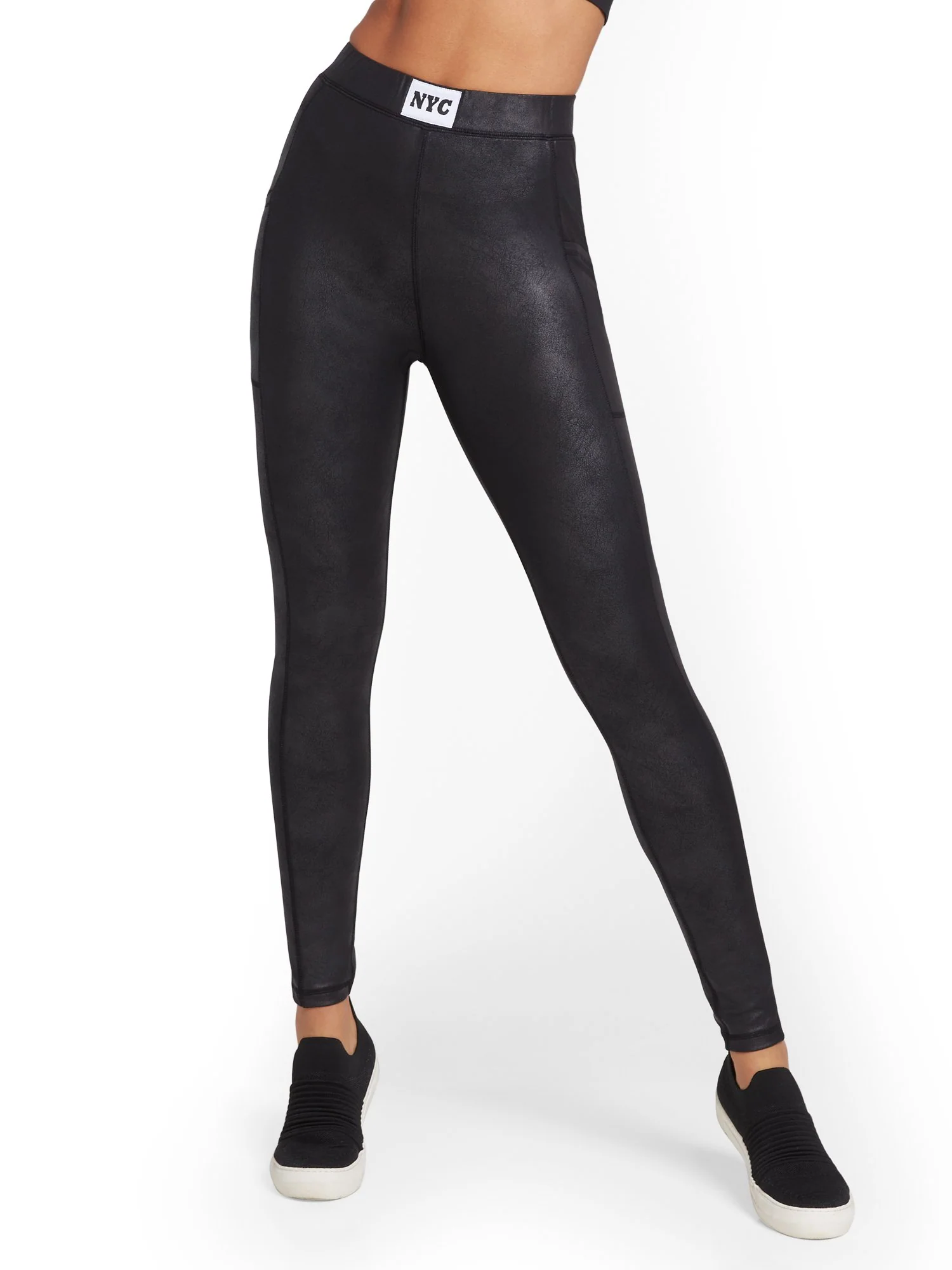 High-Waisted NYC Scuba Pocket Legging
