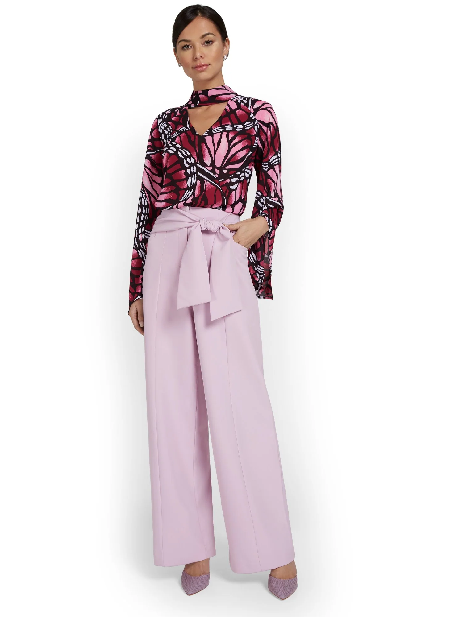 High-Waisted Palazzo Pant - Image 4