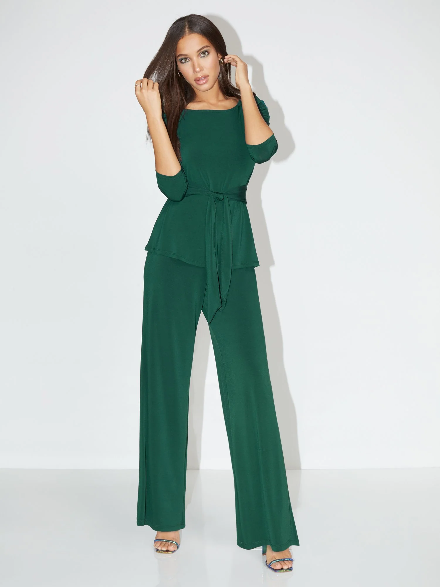 High-Waisted Palazzo Pant - NY&C Style System - Image 12
