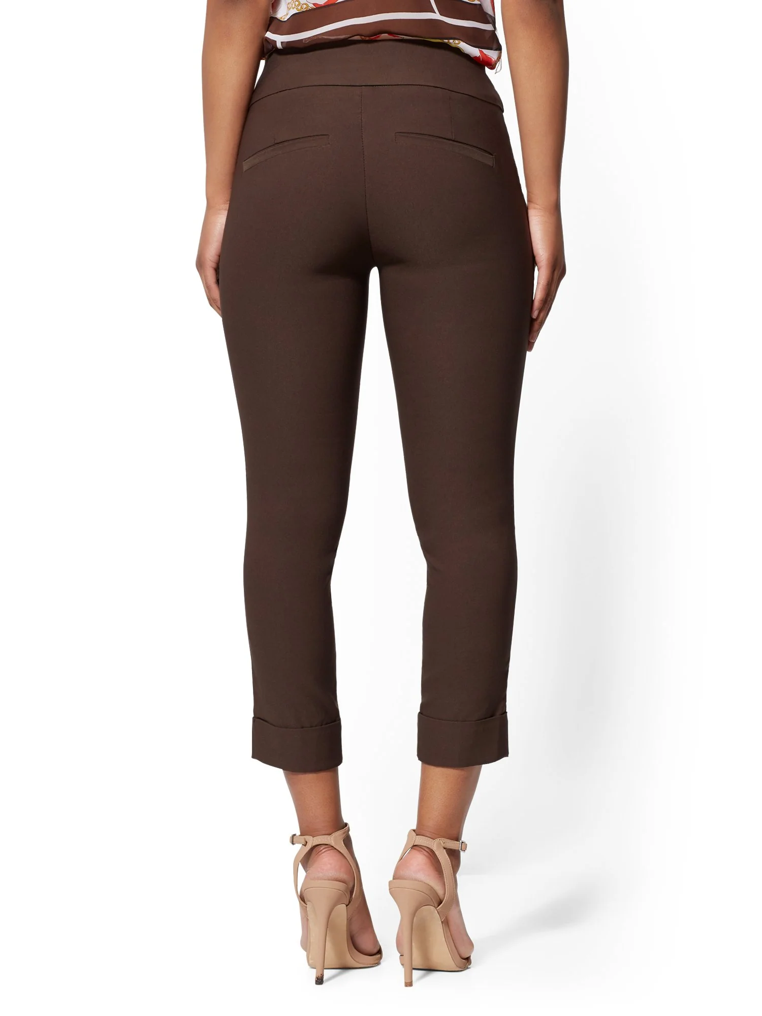 High-Waisted Pull-On Crop Pant - Image 43