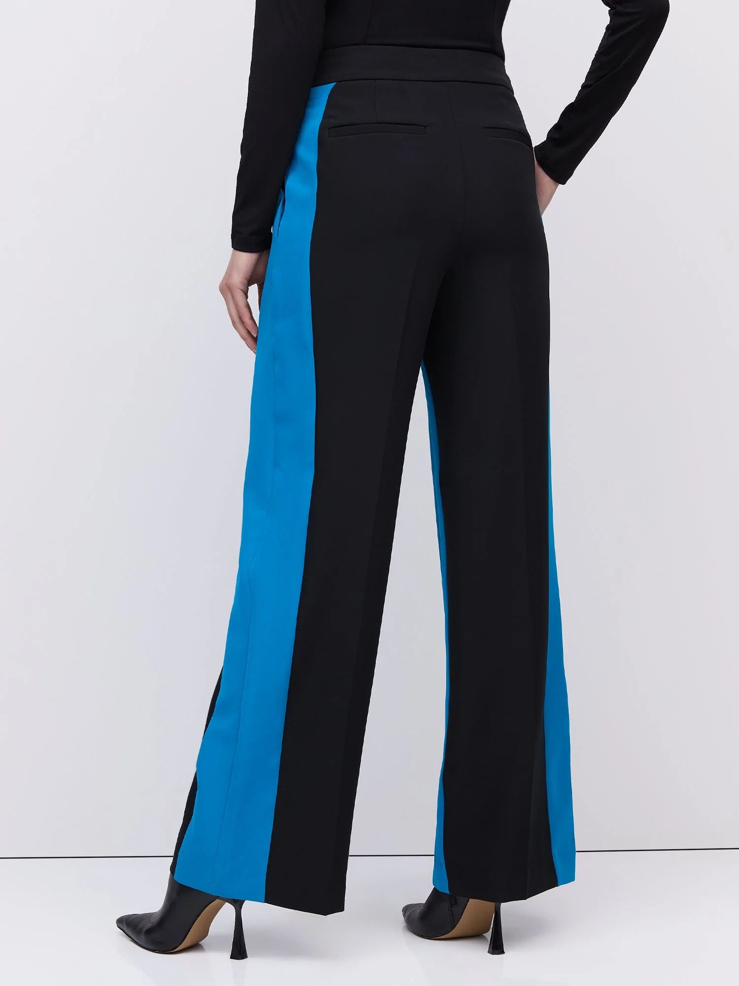 High-Waisted Side-Stripe Wide-Leg Pant - Image 2