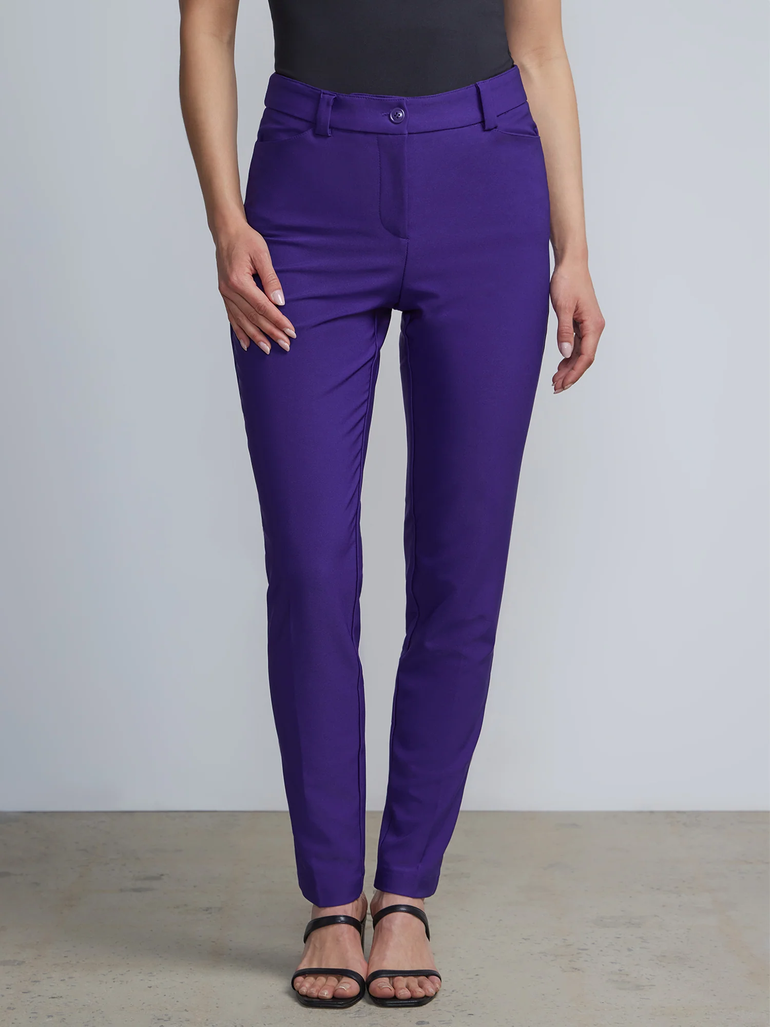 High-Waisted Slim-Leg Pant - Premium Stretch - Image 5