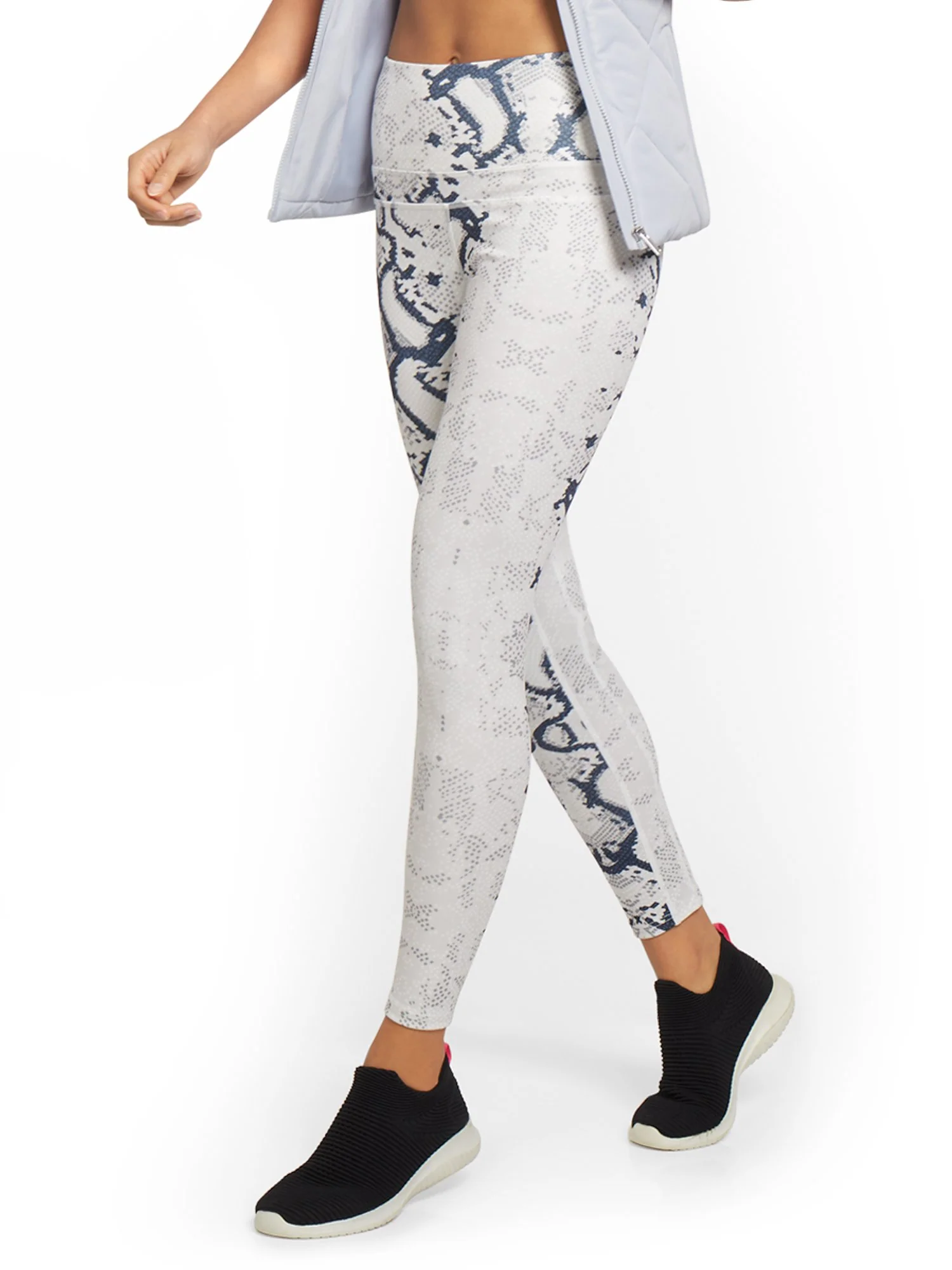 High-Waisted Snake-Print Legging - Image 2