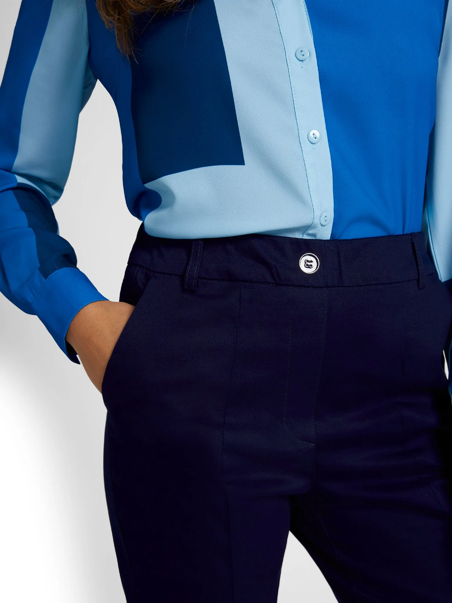 High-Waisted Straight-Leg Pant - NY&Chic Collection - Image 8
