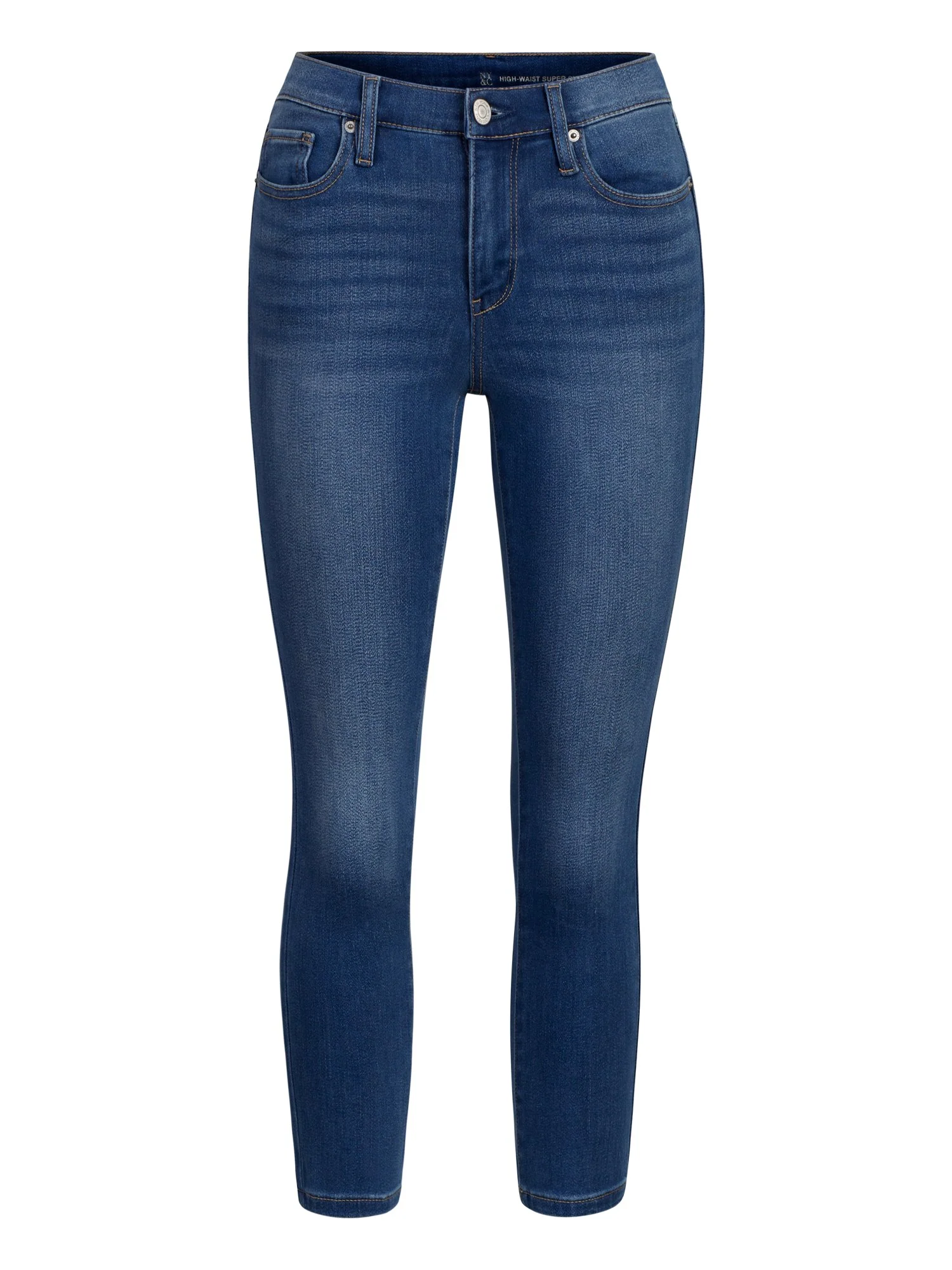 High-Waisted Super-Skinny Capri Jeans - Image 2