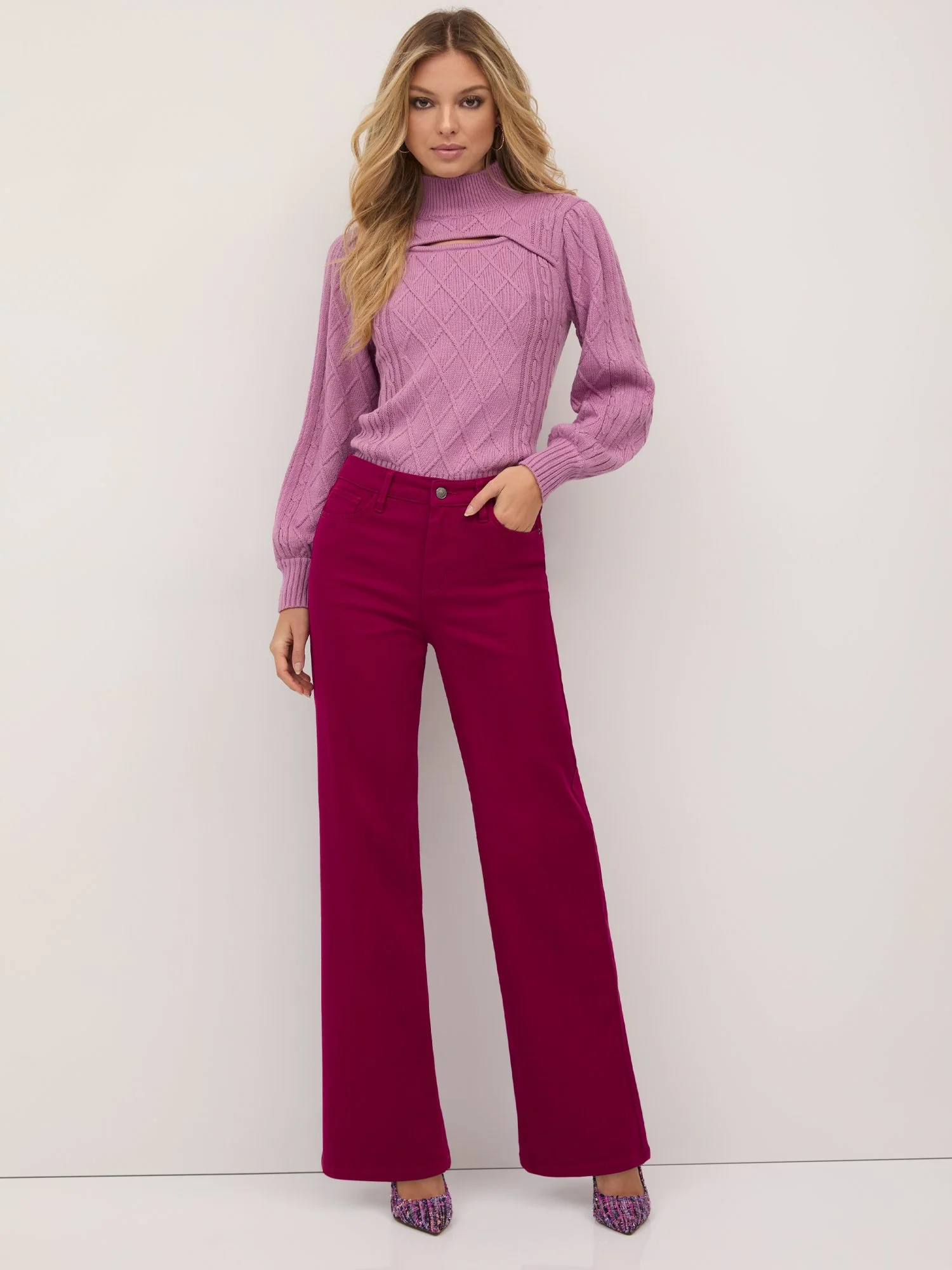 High-Waisted Wide-Leg Jeans - Image 6