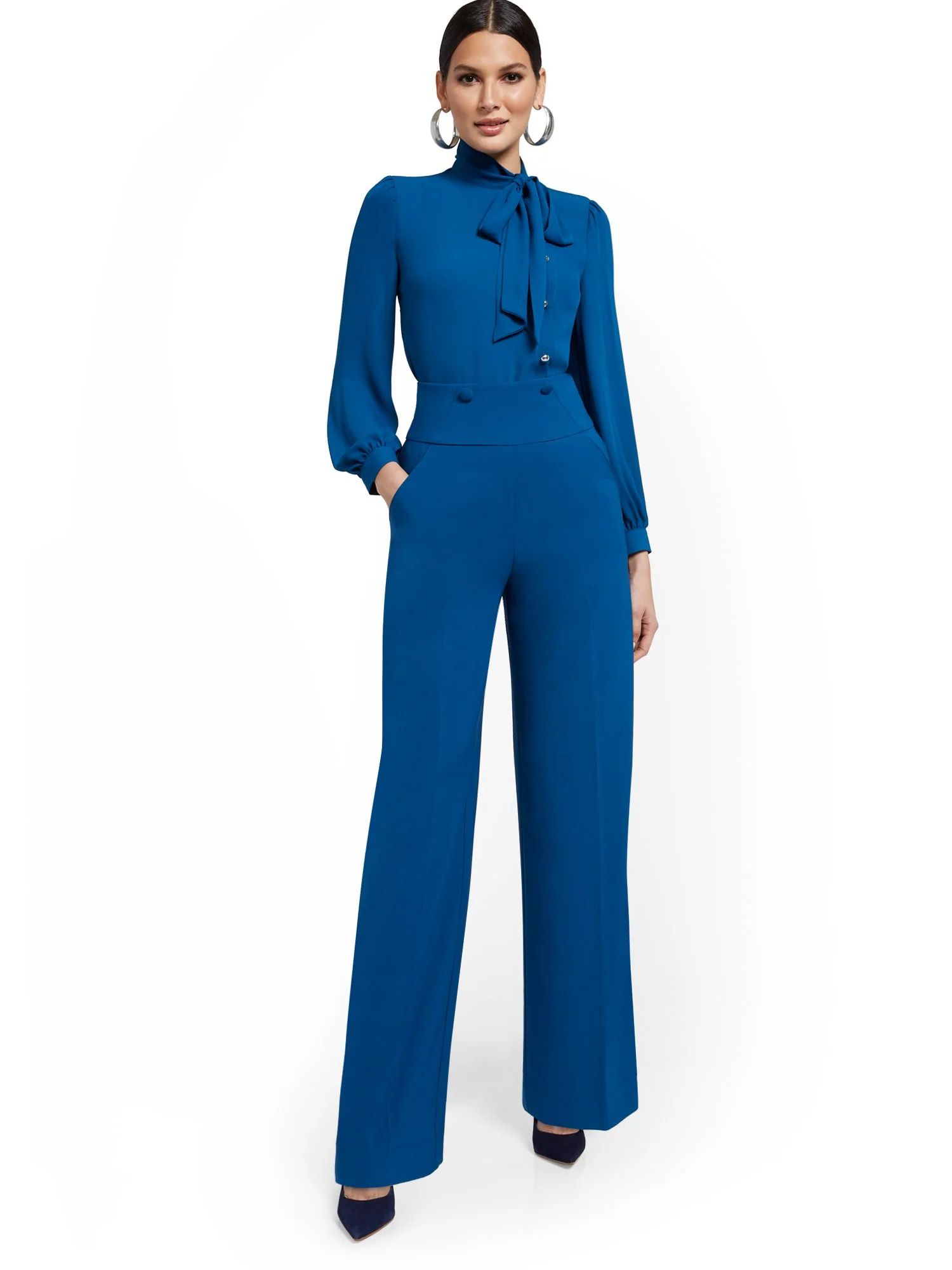 High-Waisted Wide-Leg Pant - Image 4