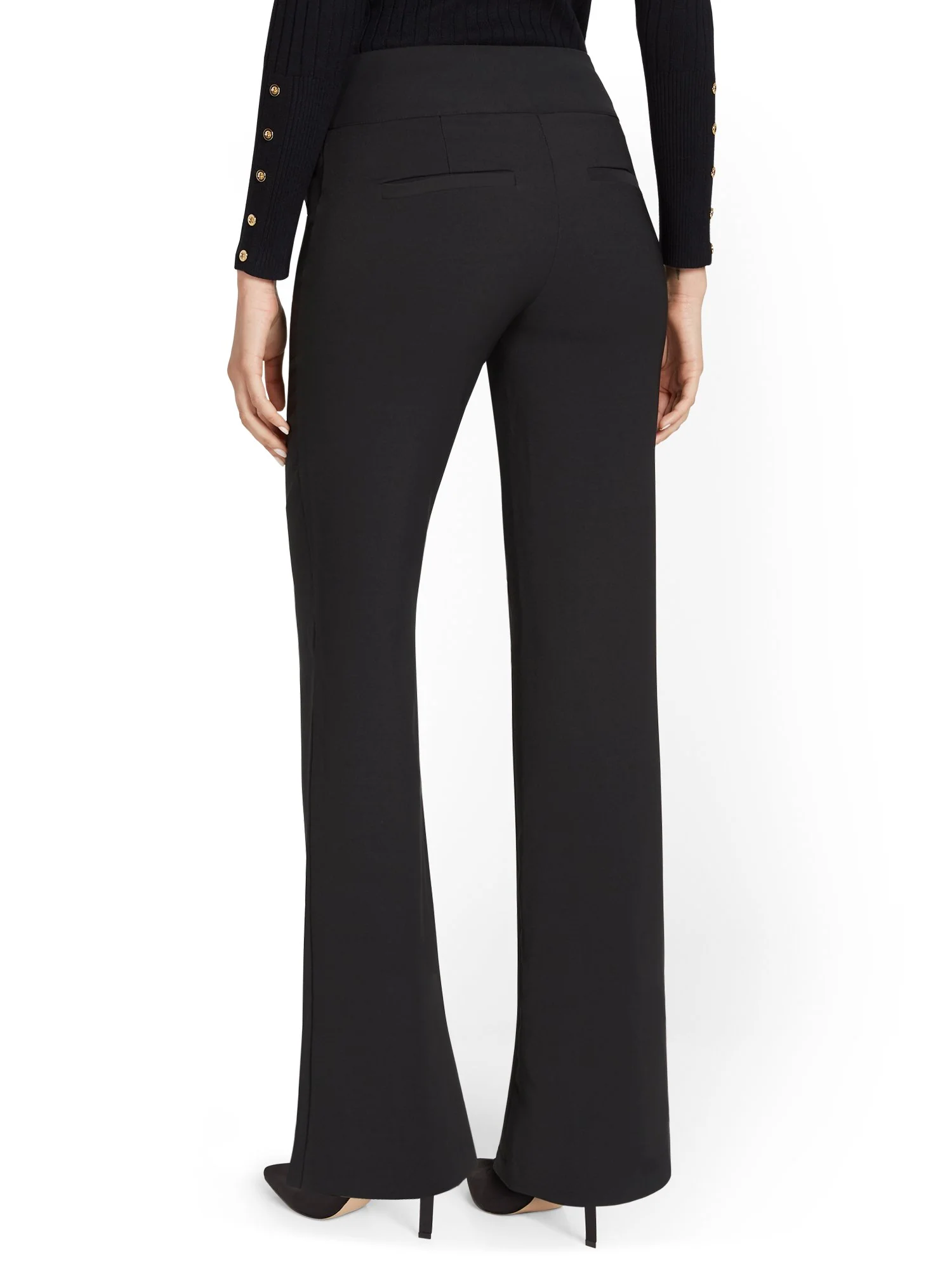 High-Waisted Wide-Leg Pant - Premium Stretch - Image 3