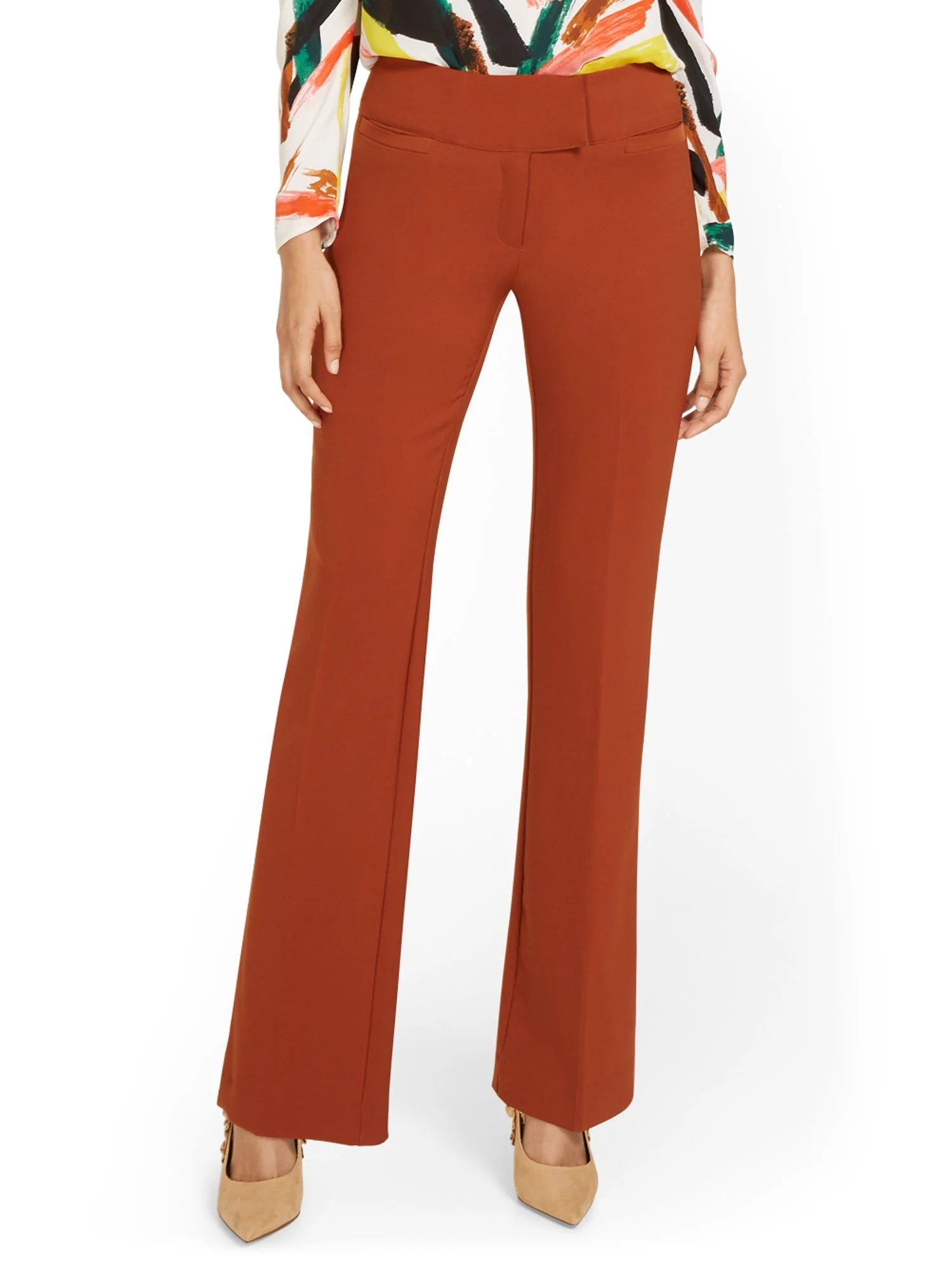 High-Waisted Wide-Leg Pant - Premium Stretch - Image 7