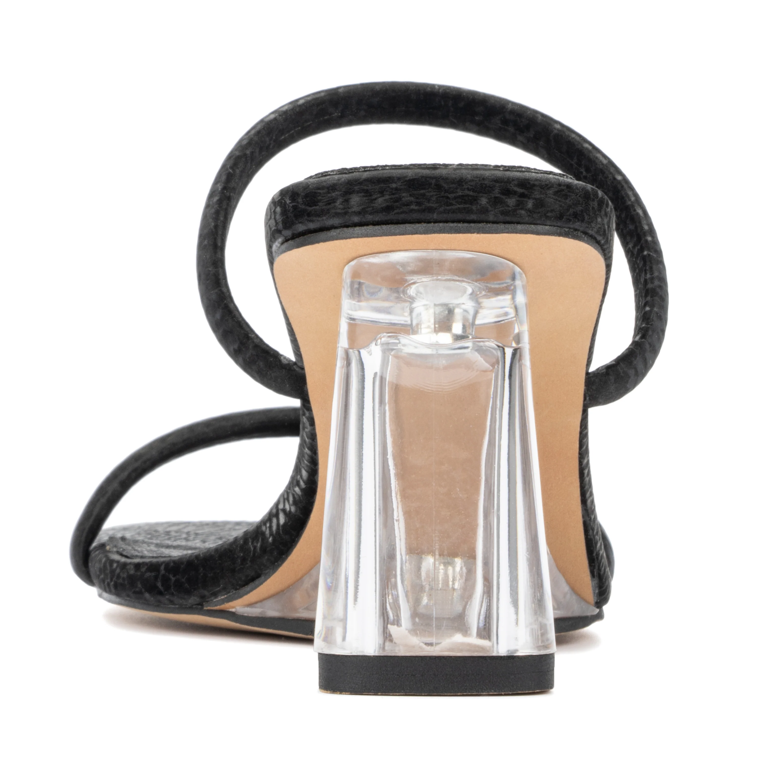 Hilaria Clear Wedge Strap Sandal - Image 2