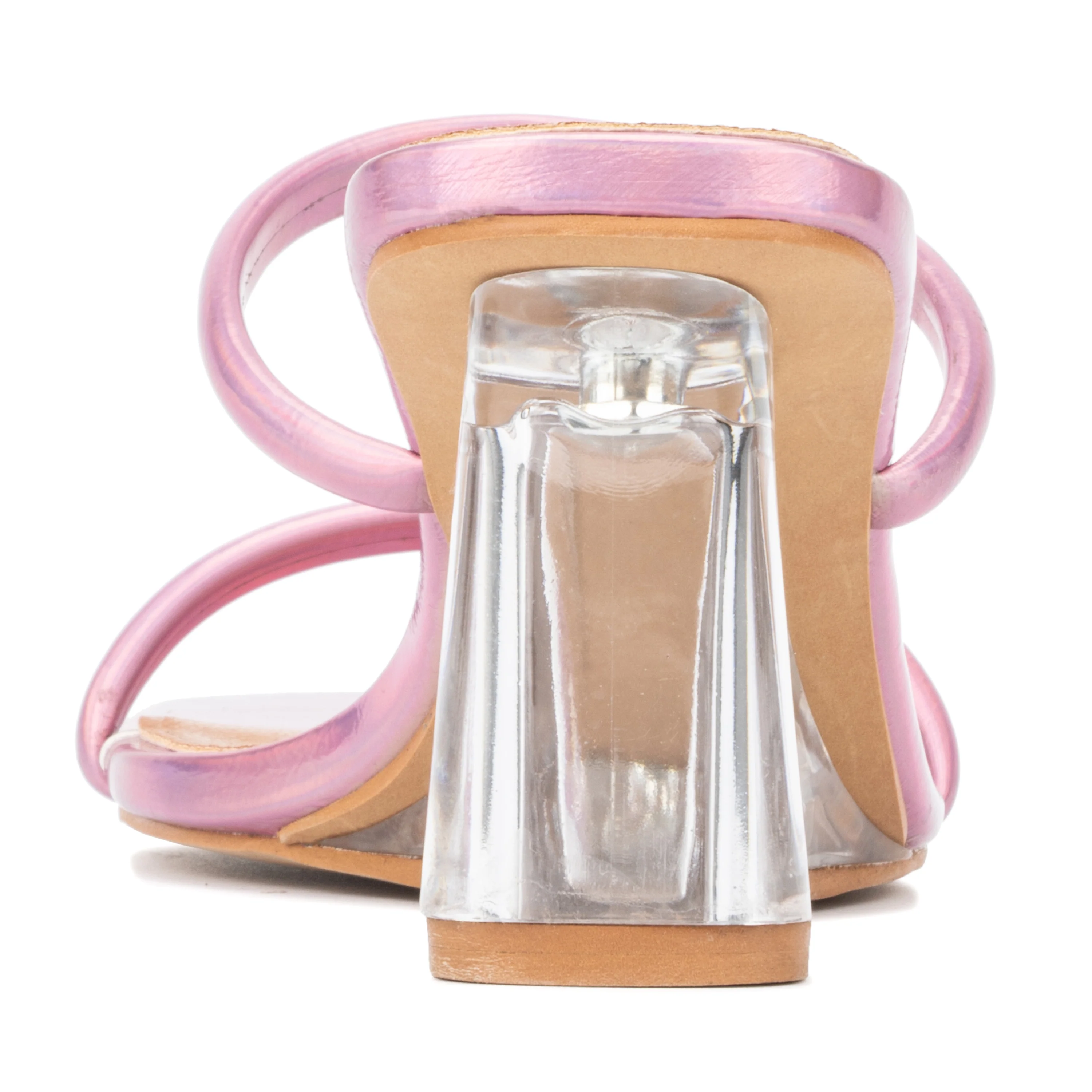 Hilaria Clear Wedge Strap Sandal - Image 8