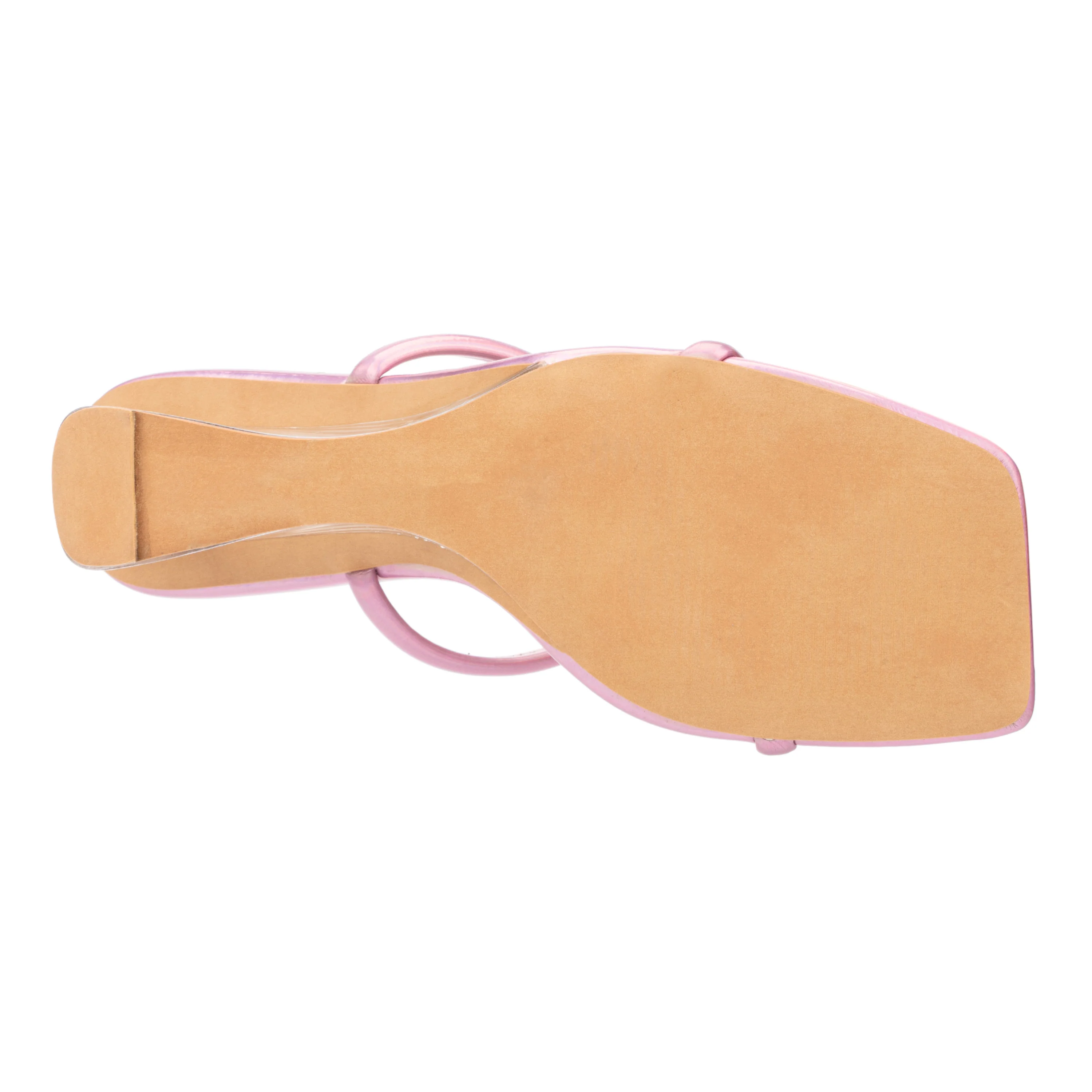 Hilaria Clear Wedge Strap Sandal - Image 9