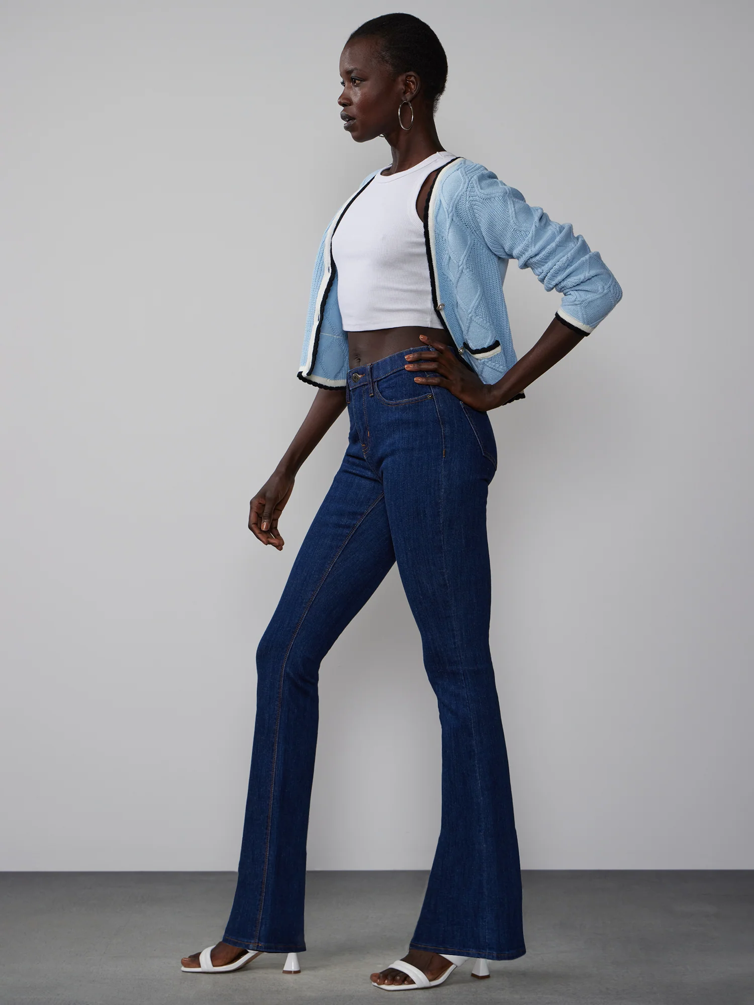 Essential High Rise Bootcut Jeans - Image 2