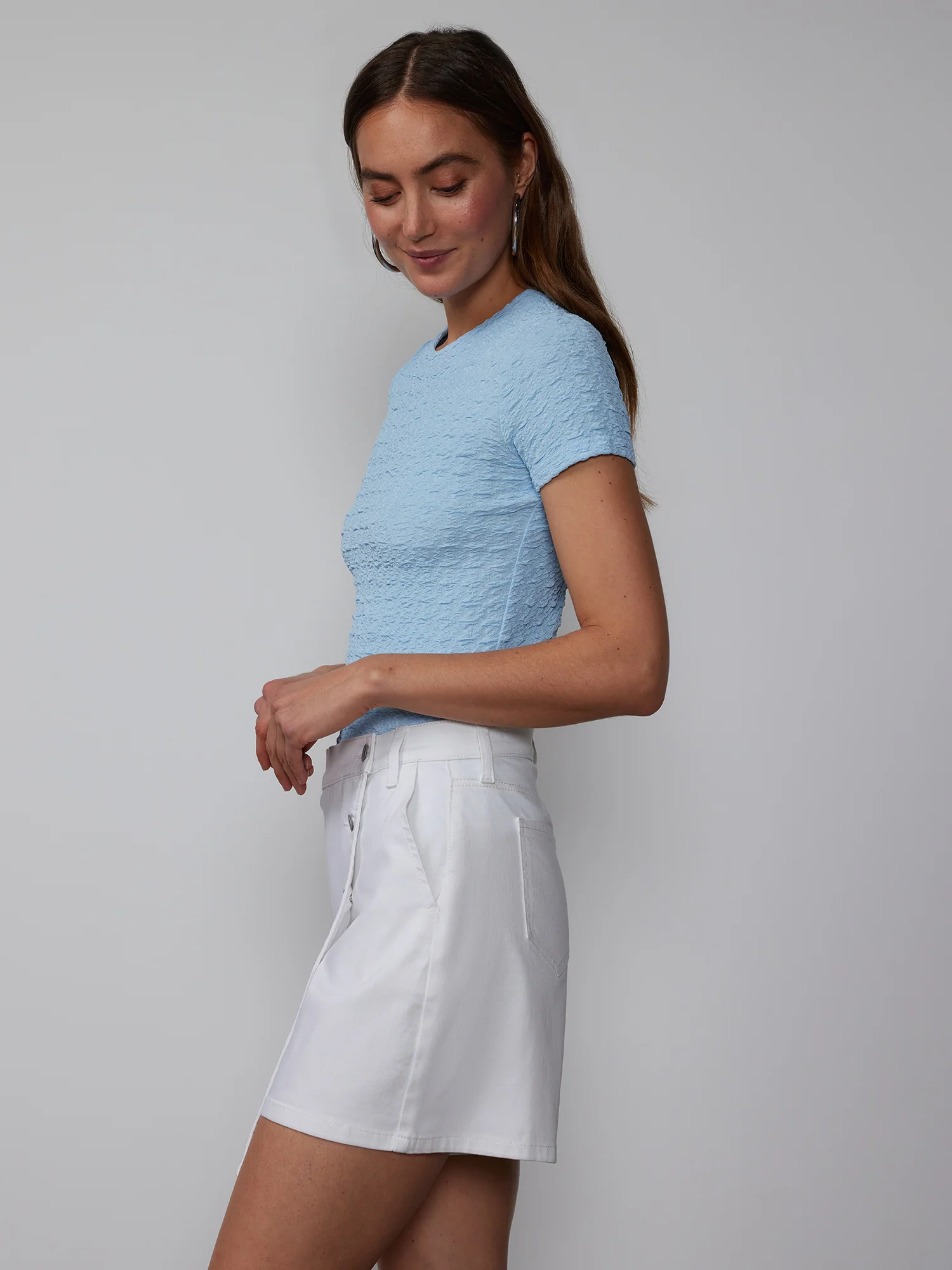 High Rise Overlap 7-Inch Skort - Image 2
