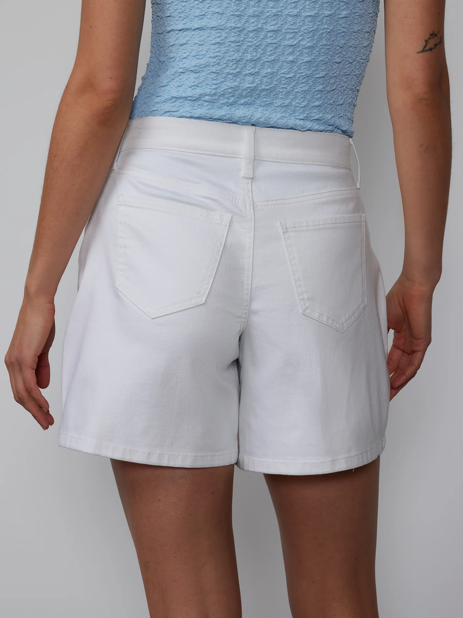 High Rise Overlap 7-Inch Skort - Image 3