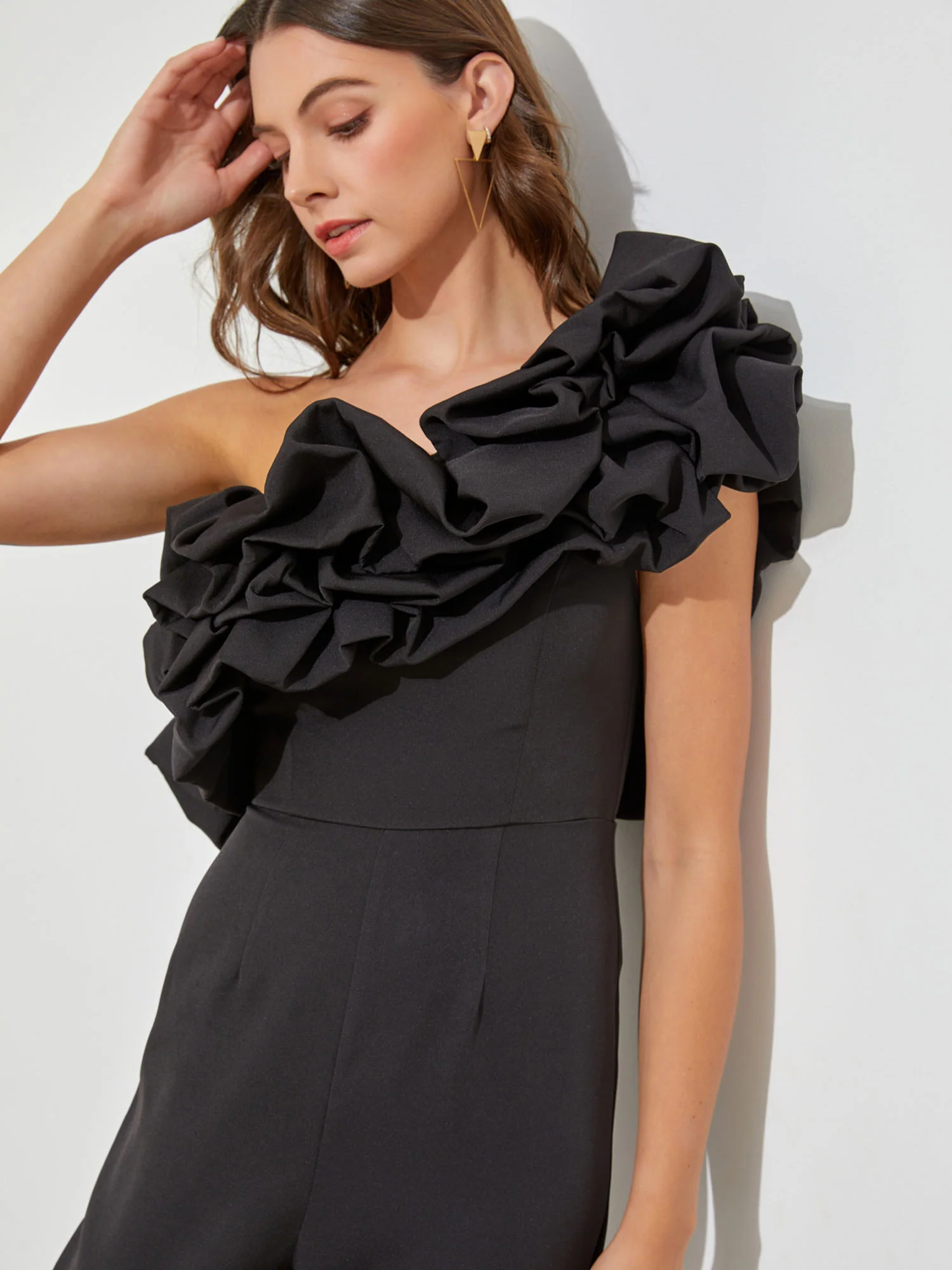 Do+Be One Shoulder Ruffle Jumpsuit - Brands We Love - Image 2