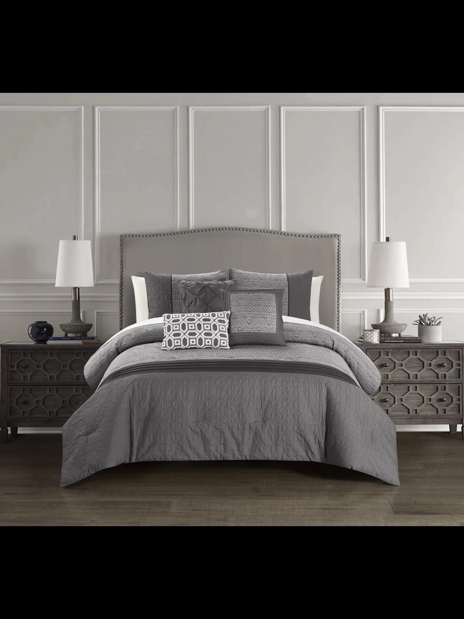 Imani Queen-Size 6-Piece Comforter Set - NY&C x Chic Home - Image 11