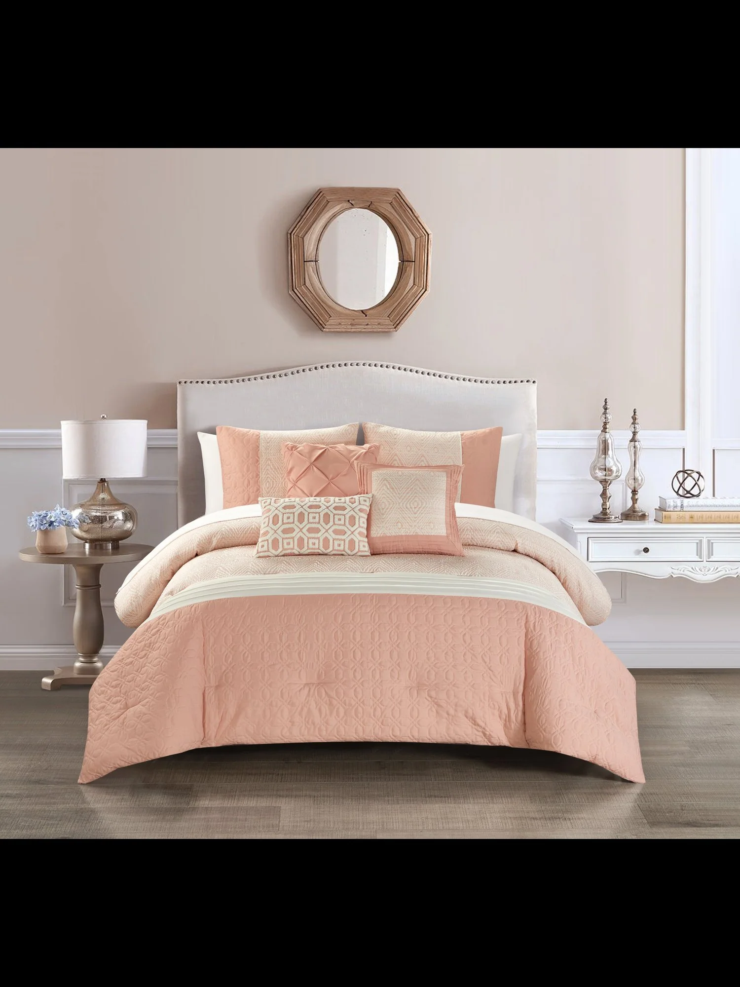 Imani Queen-Size 6-Piece Comforter Set - NY&C x Chic Home - Image 16