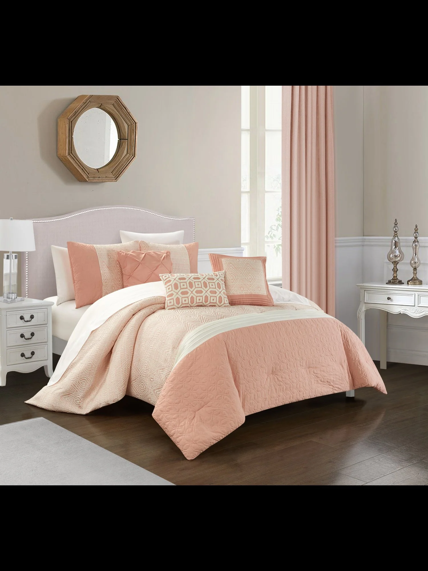 Imani Queen-Size 6-Piece Comforter Set - NY&C x Chic Home - Image 18