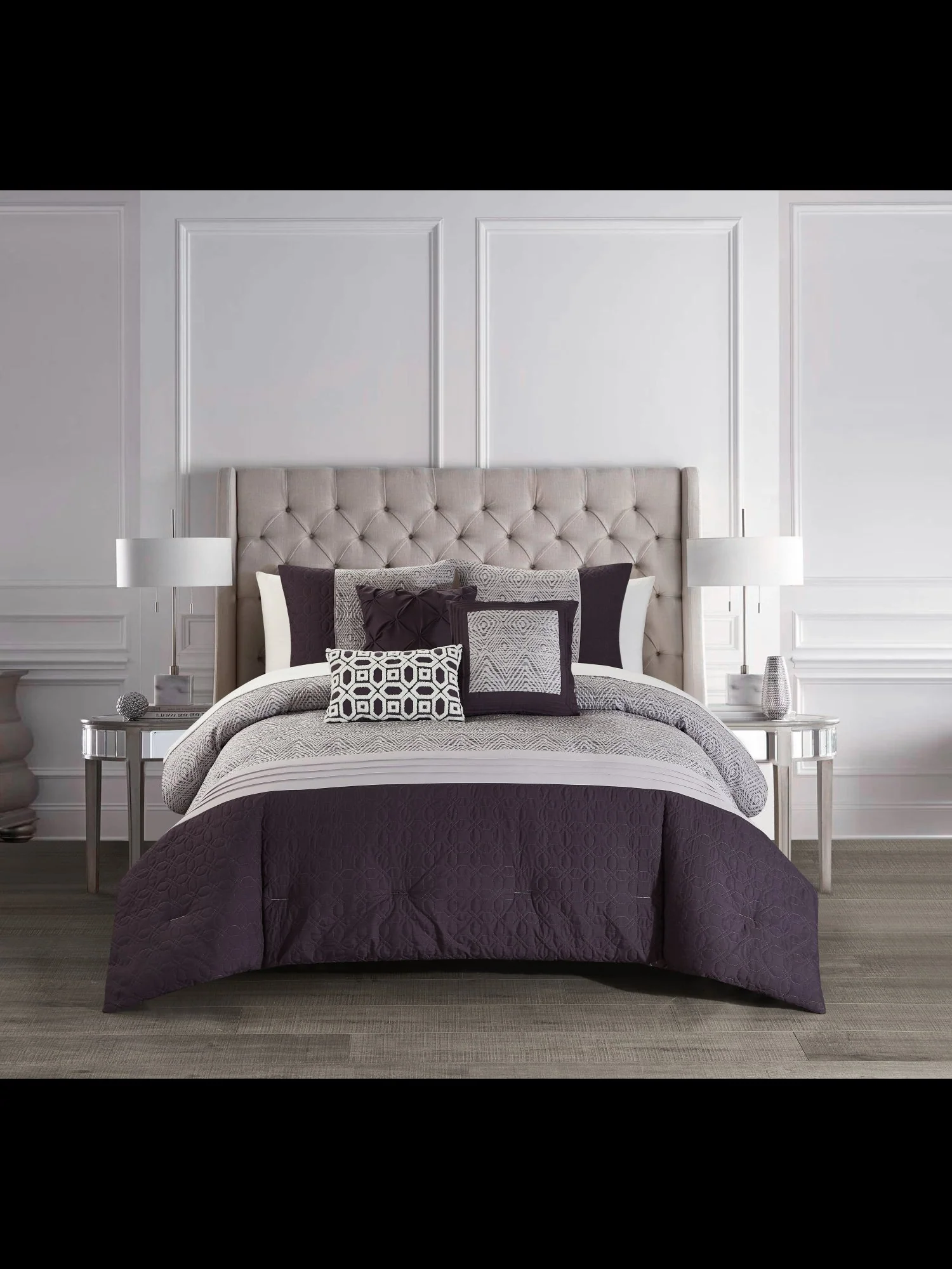 Imani Queen-Size 6-Piece Comforter Set - NY&C x Chic Home - Image 6