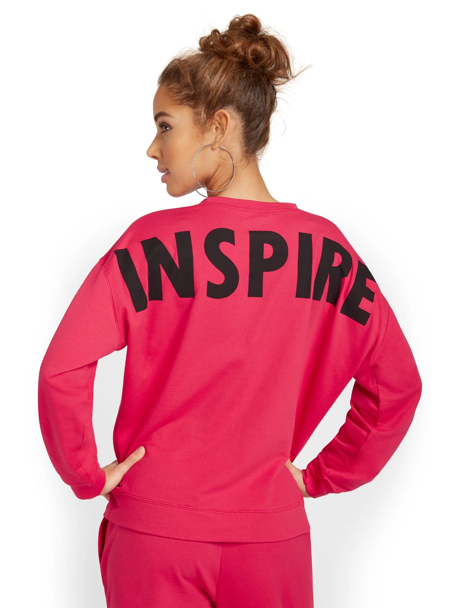 Inspire French Terry Pullover - Image 2