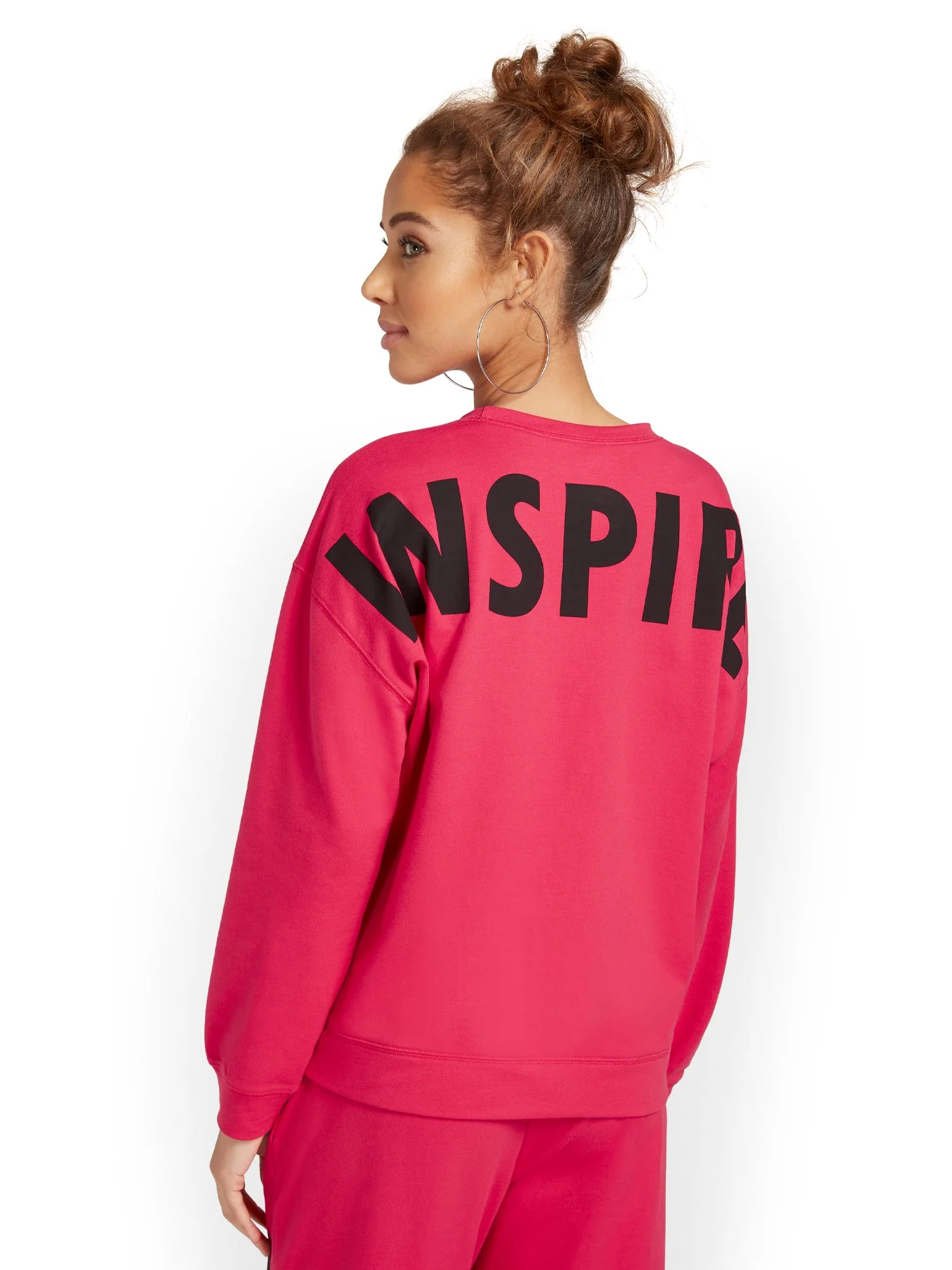 Inspire French Terry Pullover - Image 3
