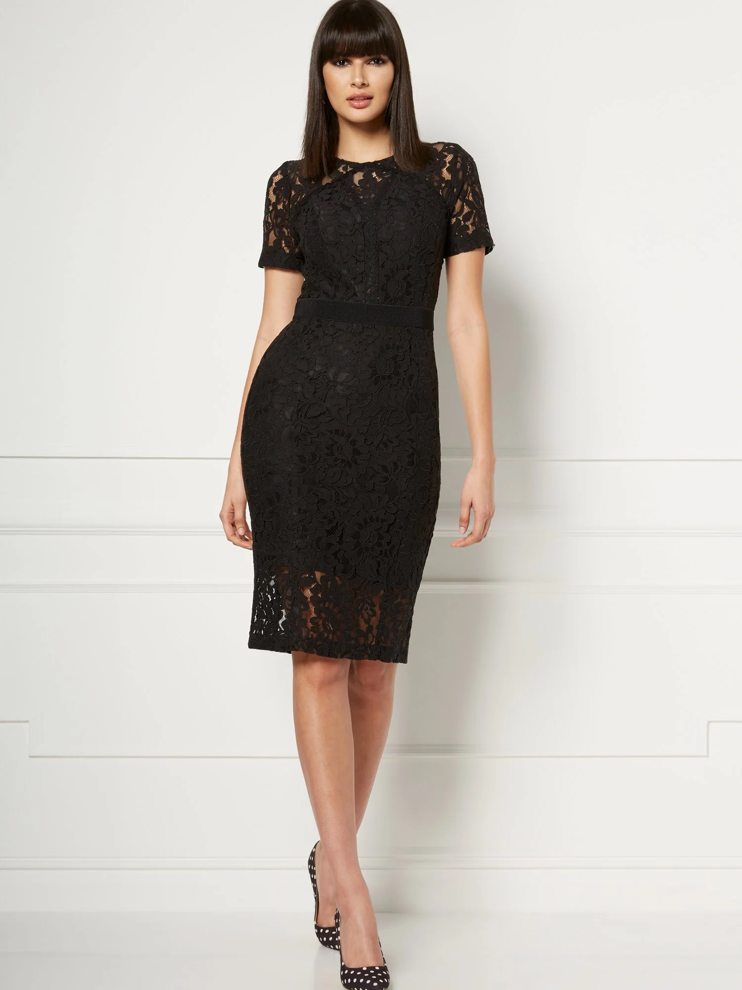 Irenka Lace Sheath Dress - Eva Mendes Fiesta Collection - Image 3