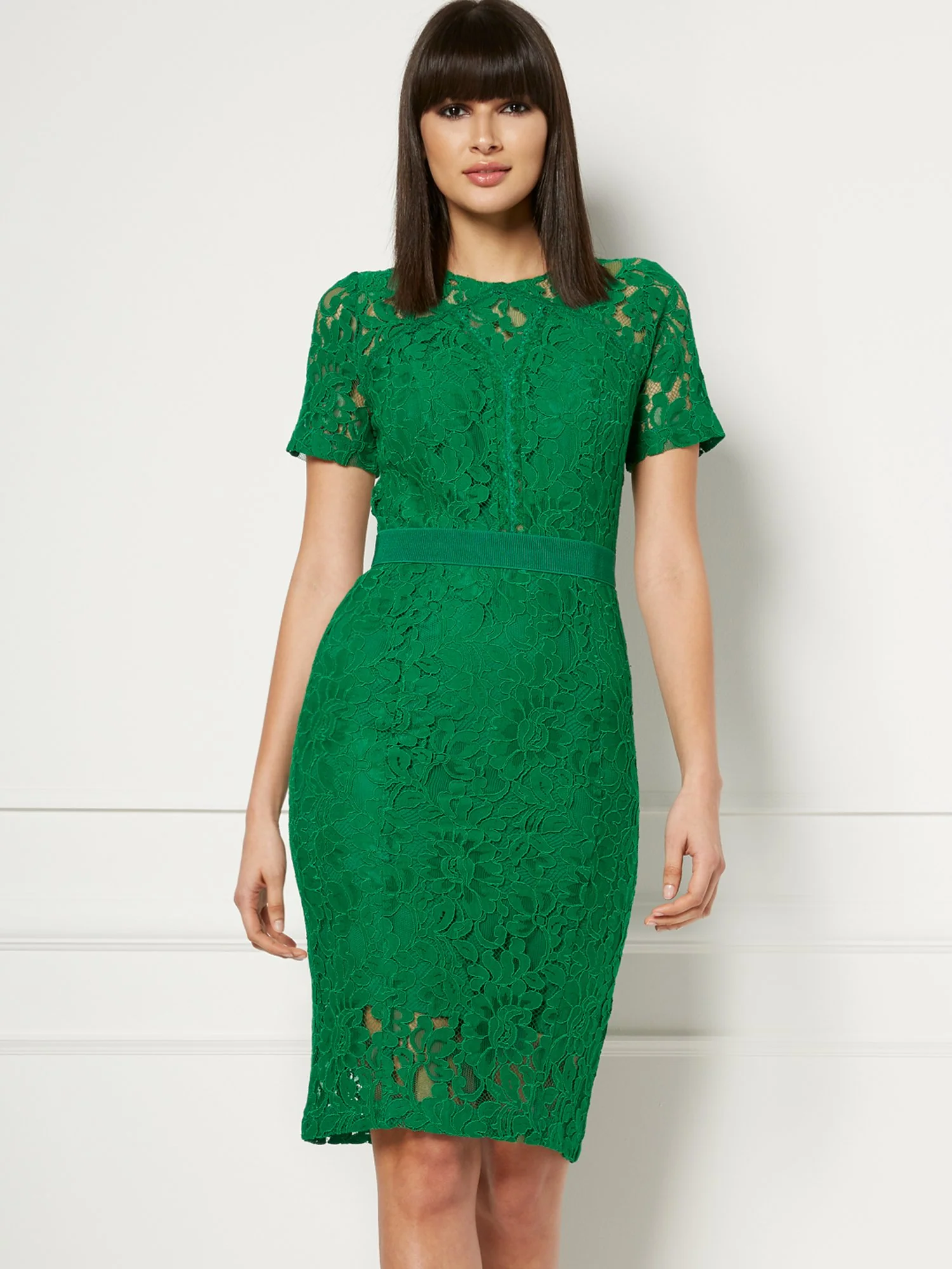 Irenka Lace Sheath Dress - Eva Mendes Fiesta Collection - Image 5