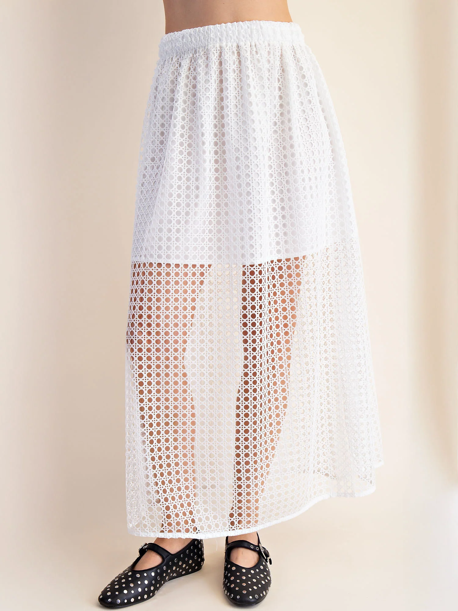 Jazz Overlay Geo Maxi Skirt - Image 9