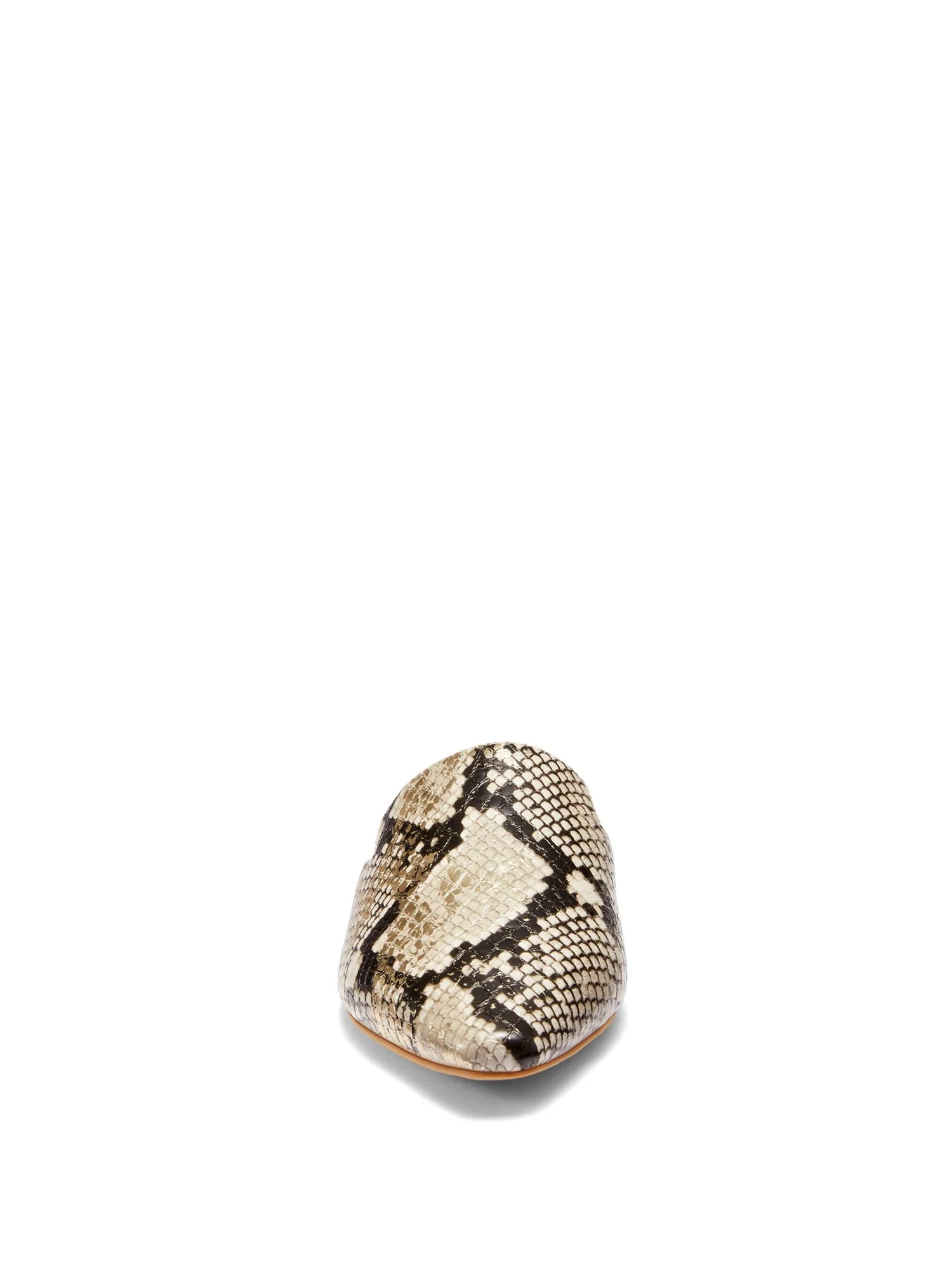 Kate Flat Mule - Snake-Print - Image 10
