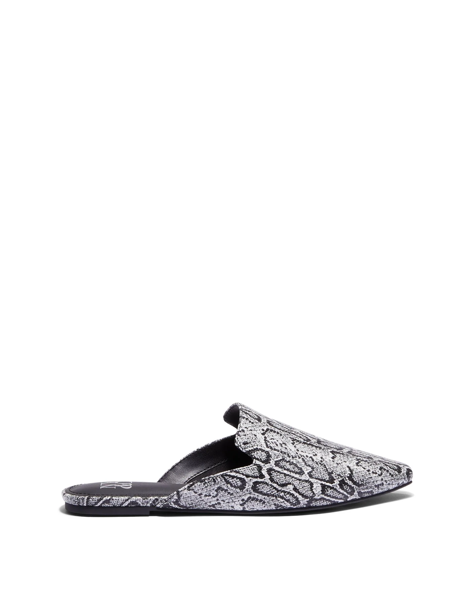 Kate Flat Mule - Snake-Print - Image 3