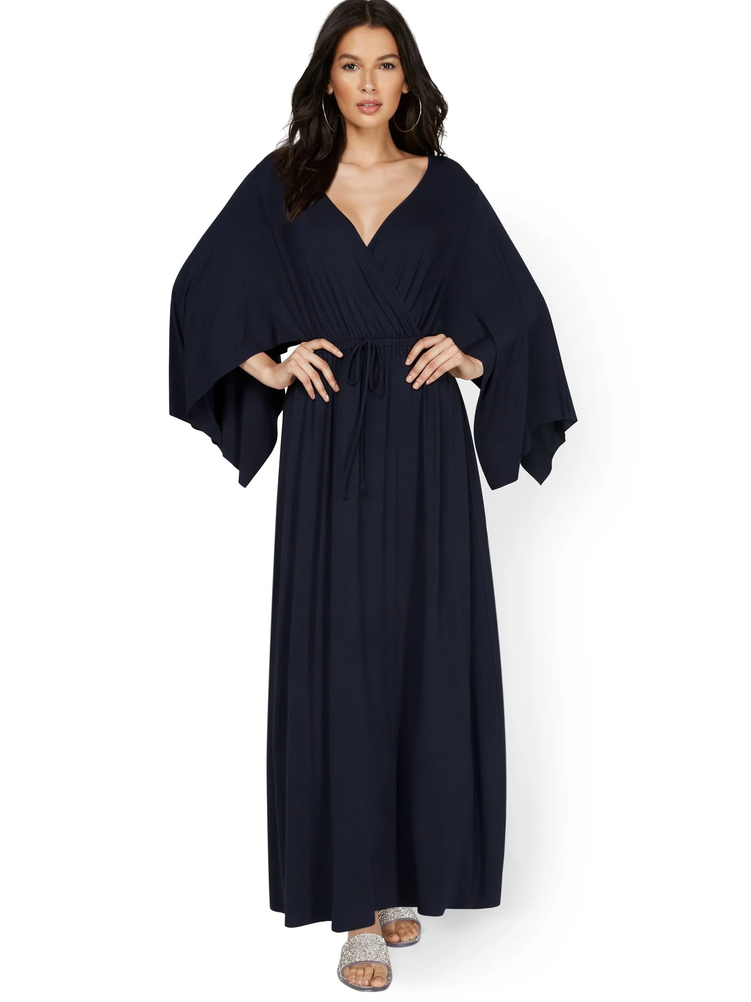 Kimono Maxi Dress - Image 6