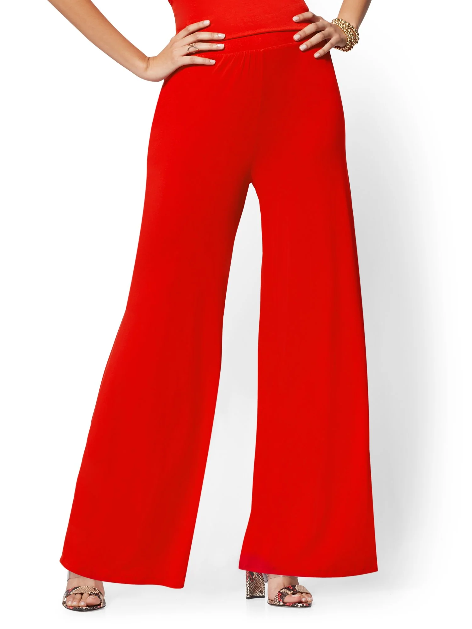 Knit Palazzo Pant - NY&C Style System - Image 10