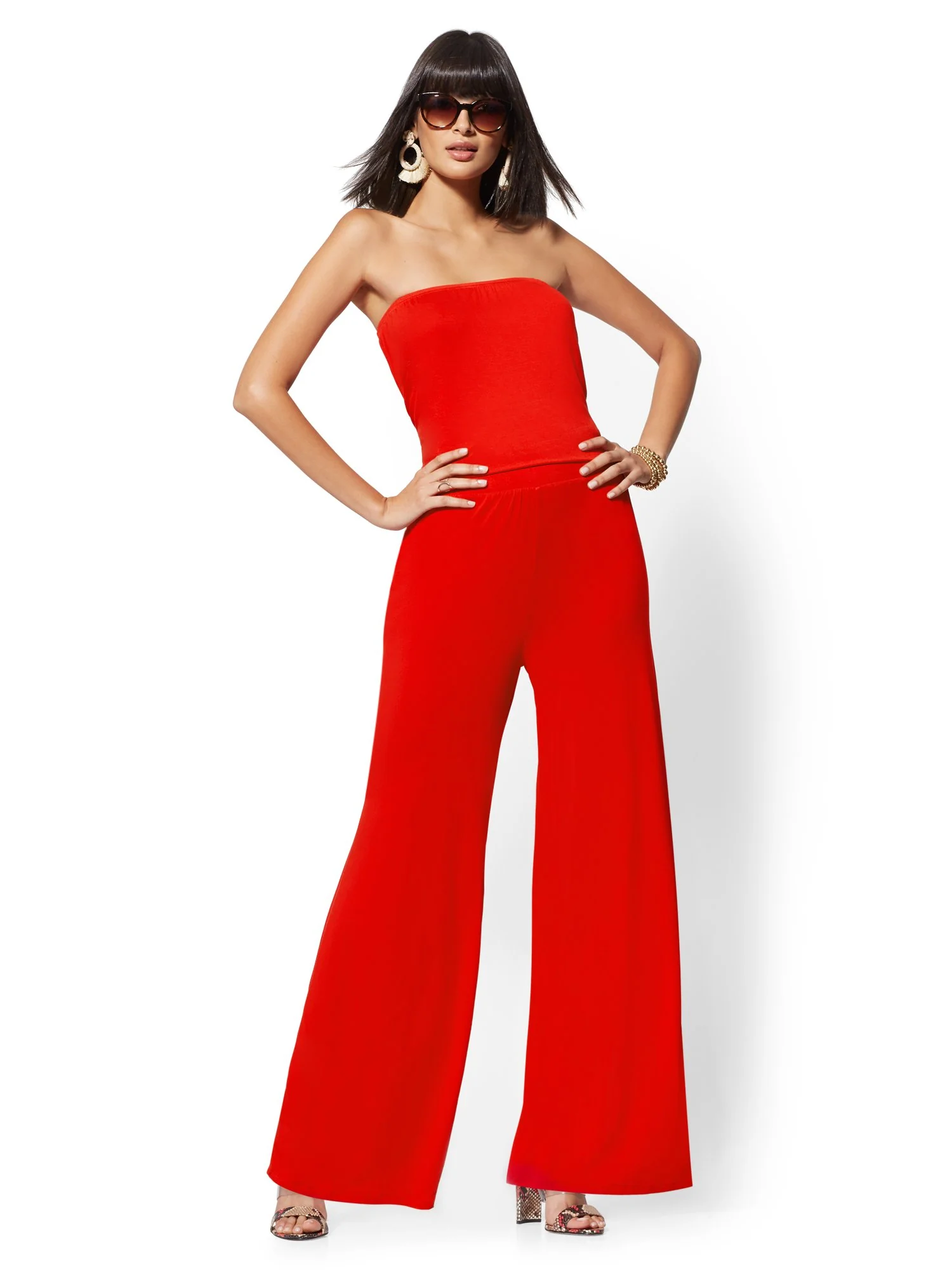 Knit Palazzo Pant - NY&C Style System - Image 11