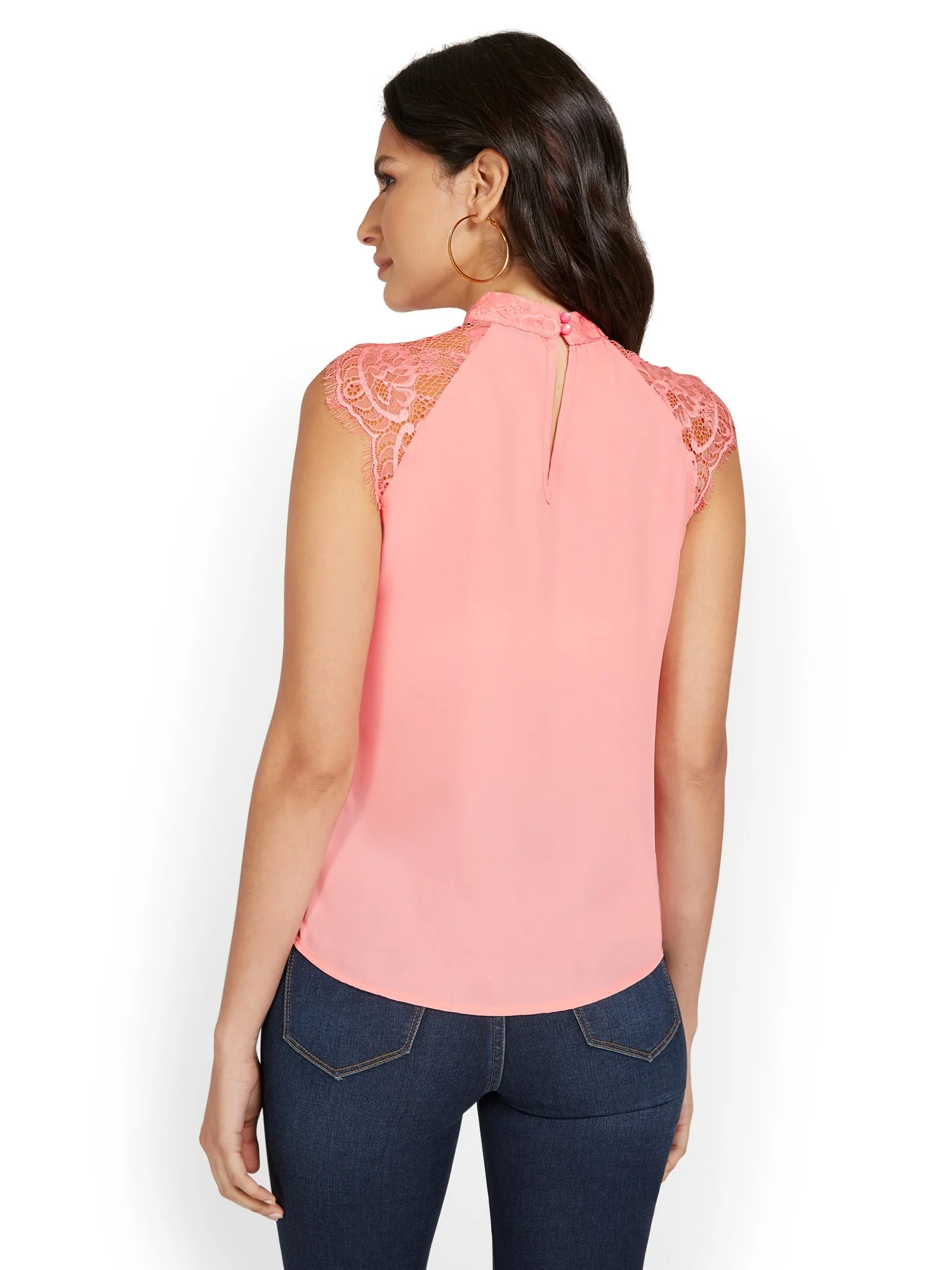 Lace-Inset Top - Image 3