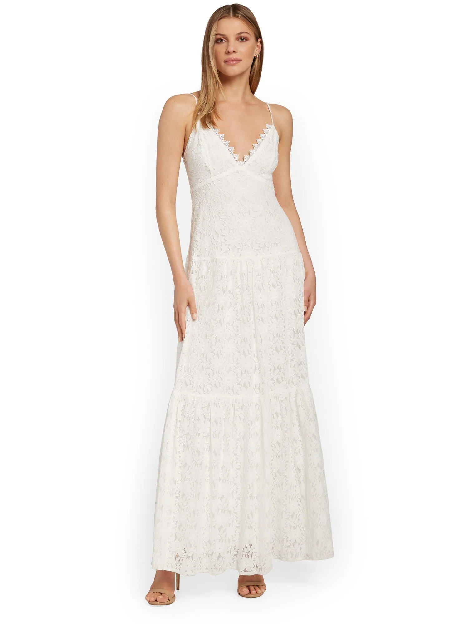 Flying Tomato Lace V-Neck Maxi Dress - Brands We Love - Image 2
