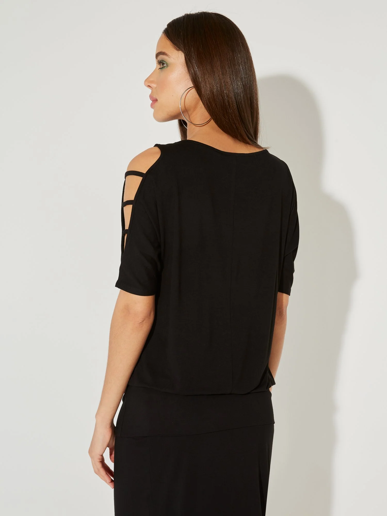 Ladder-Sleeve Banded Top - NY&C Style System - Image 3
