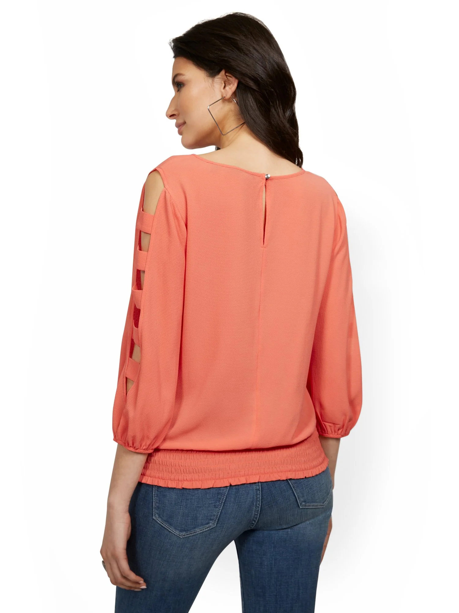 Ladder-Sleeve Top - Image 3