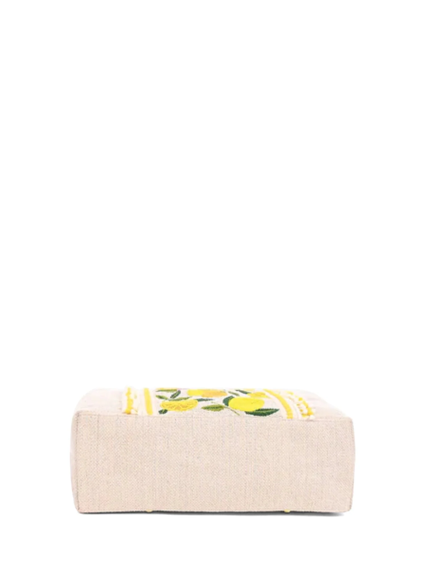 America & Beyond Lemon-Beaded Canvas Tote Bag - Brands We Love - Image 2