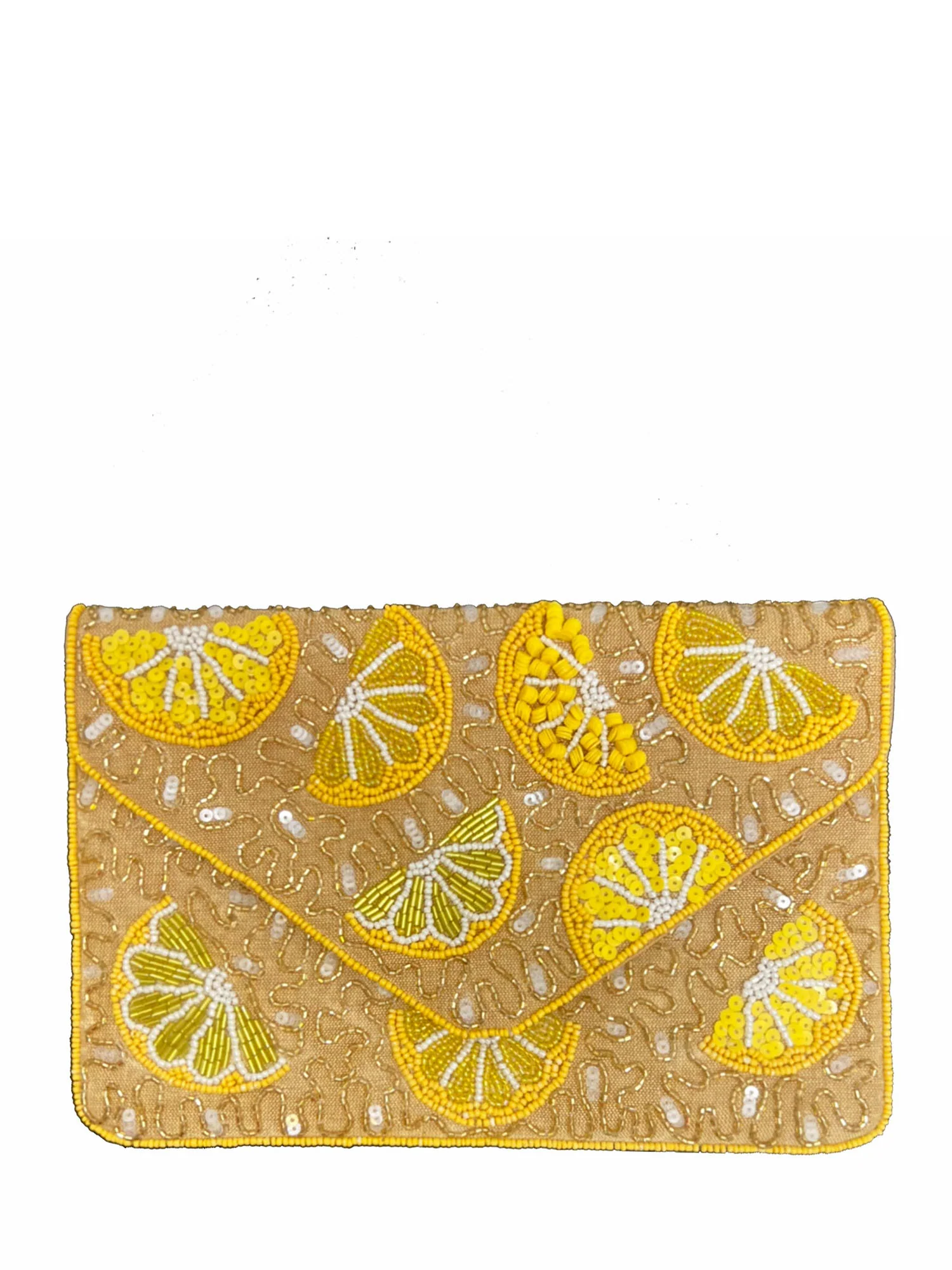 Lemon Embellished Clutch - Image 2