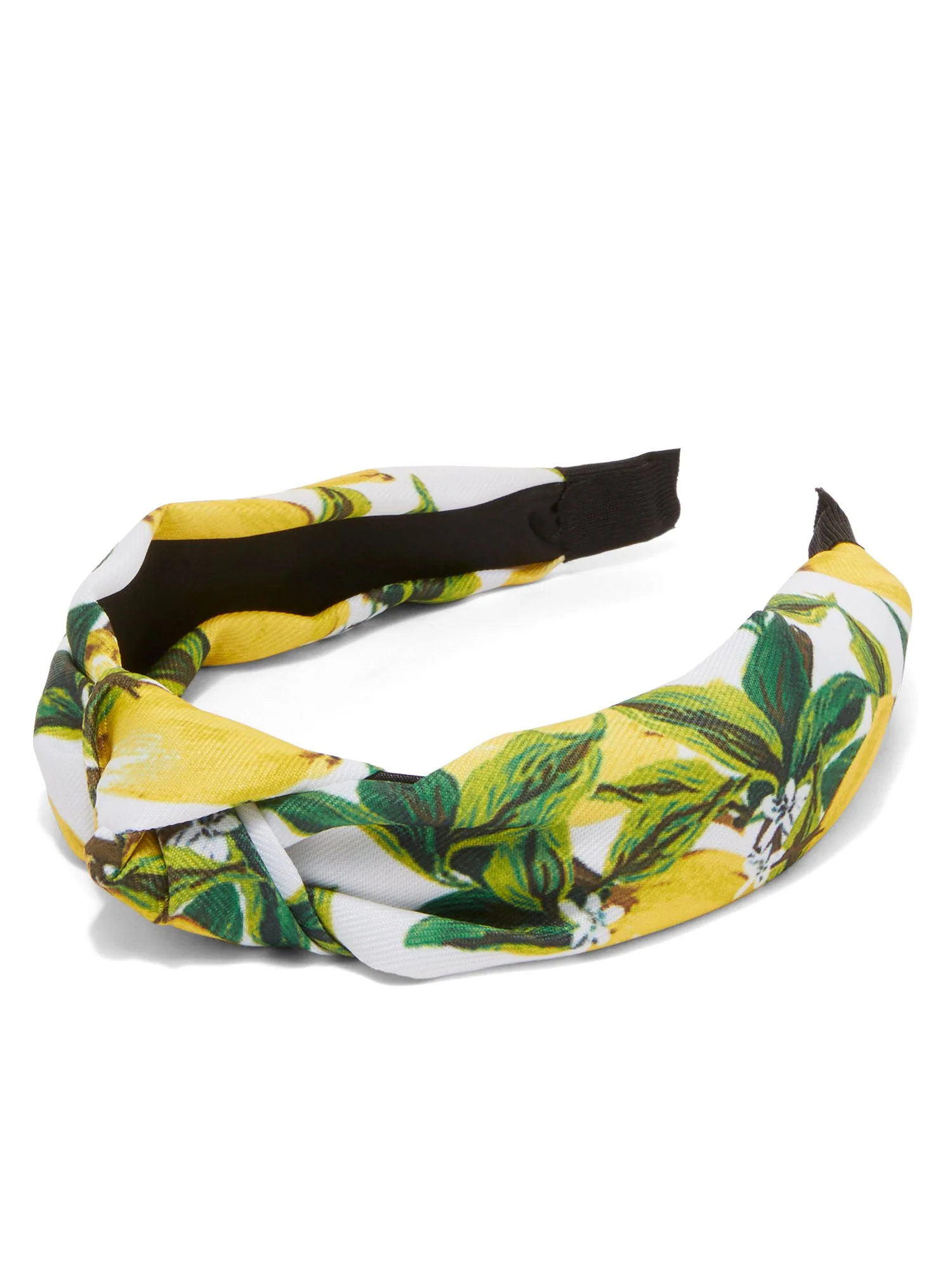 Lemon-Print Headband