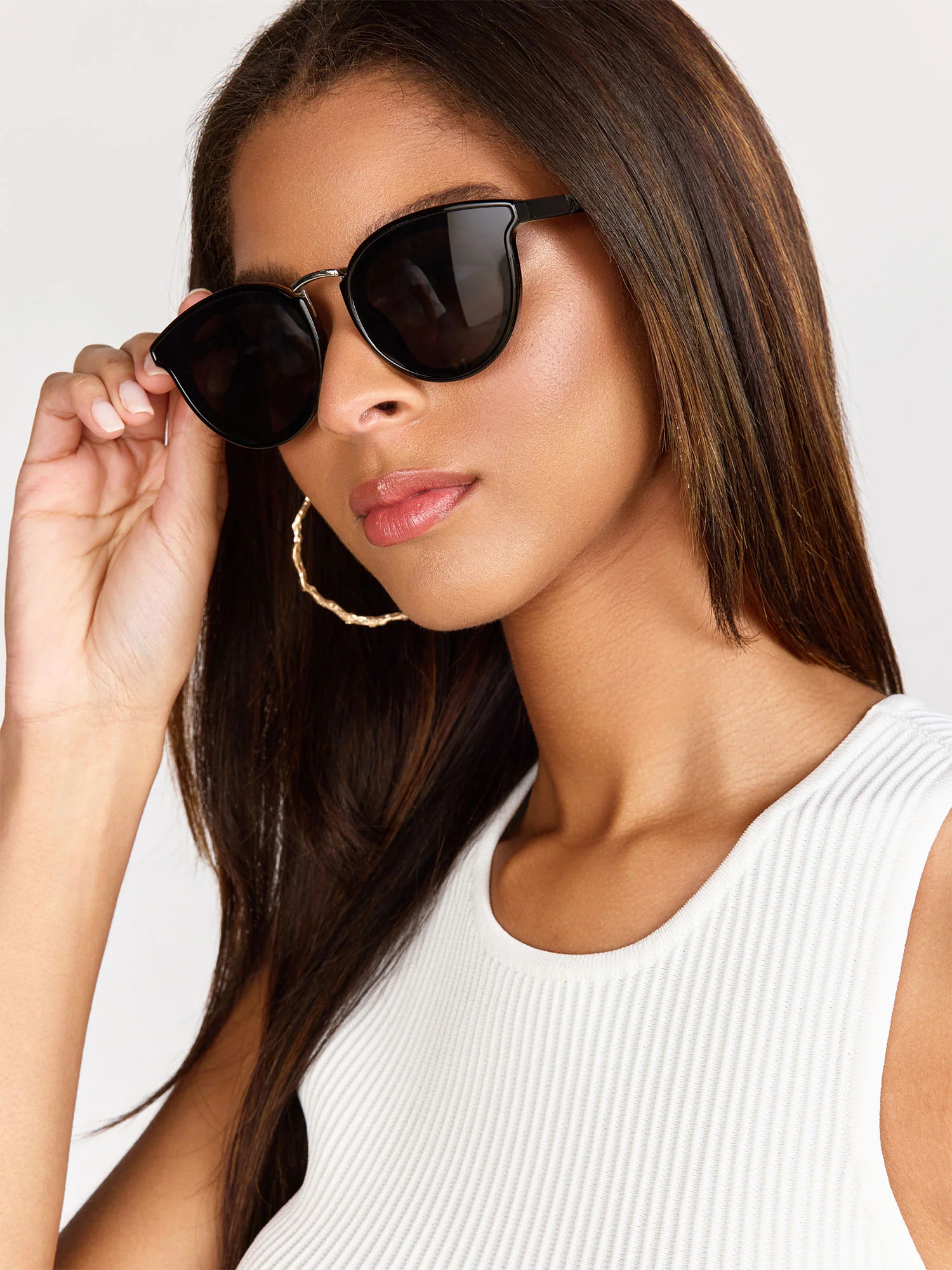 Lens Over Frame Round Sunglasses - Image 3