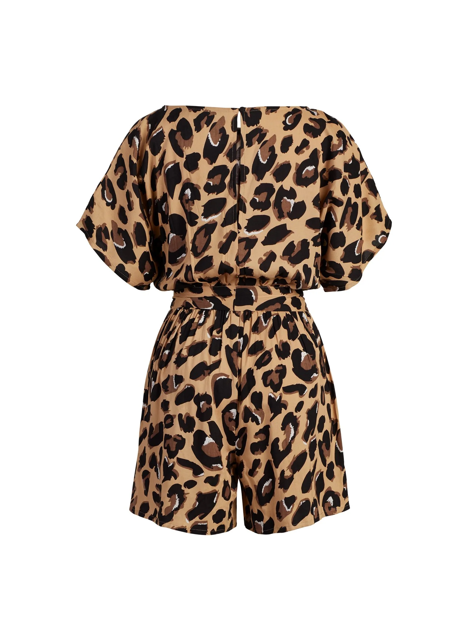 Leopard Dolman Romper - Image 3