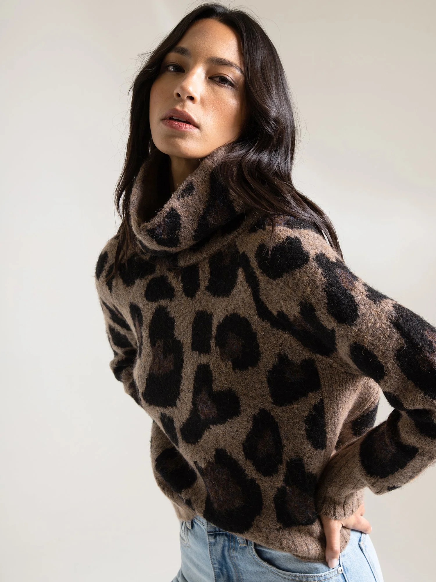 RD Style Leopard Knit Sweater - Brands We Love - Image 2
